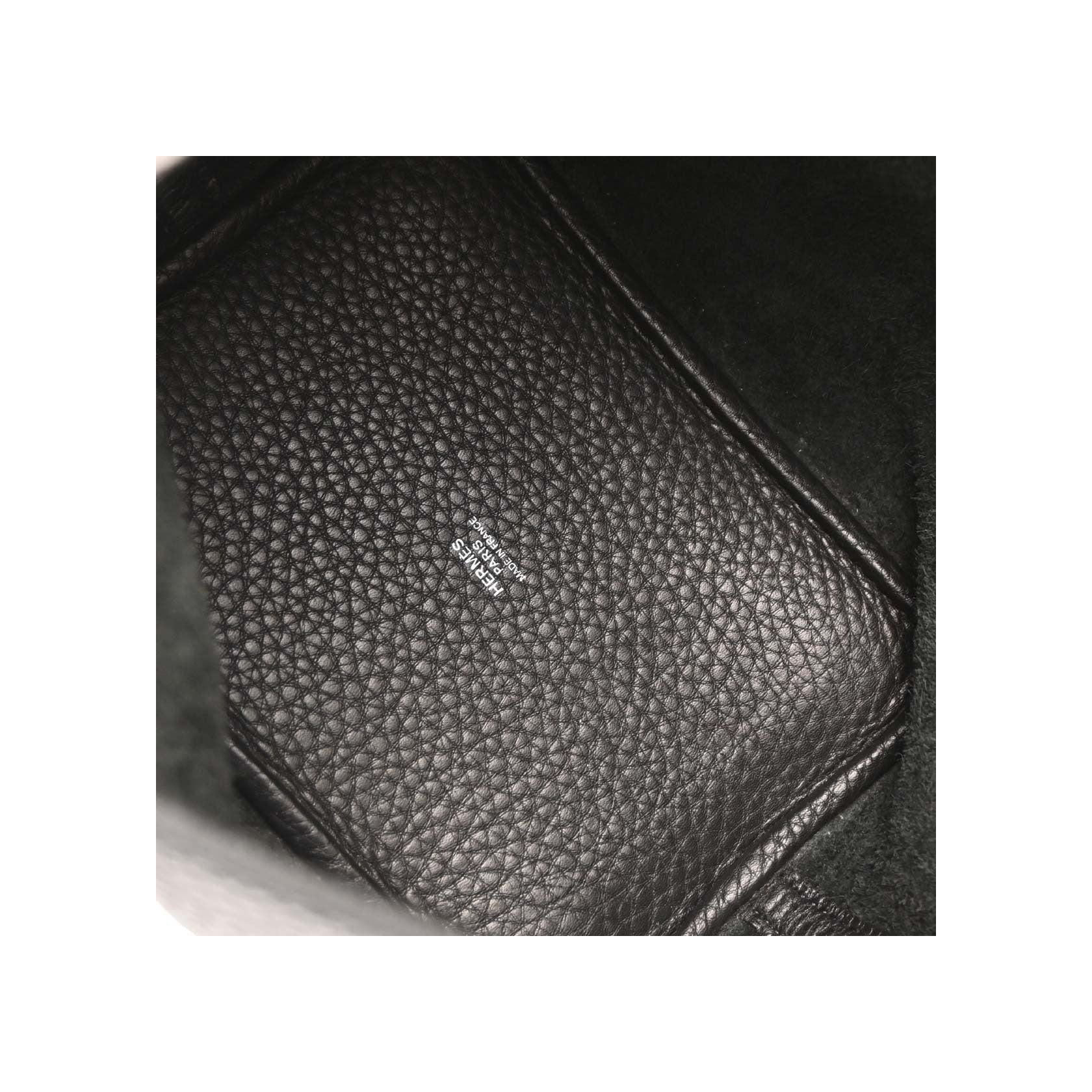 Sac Hermès Picotin Lock - Black - Image 3