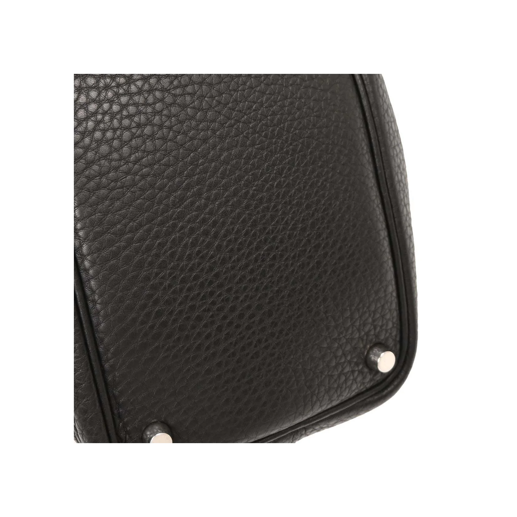 Sac Hermès Picotin Lock - Black - Image 7