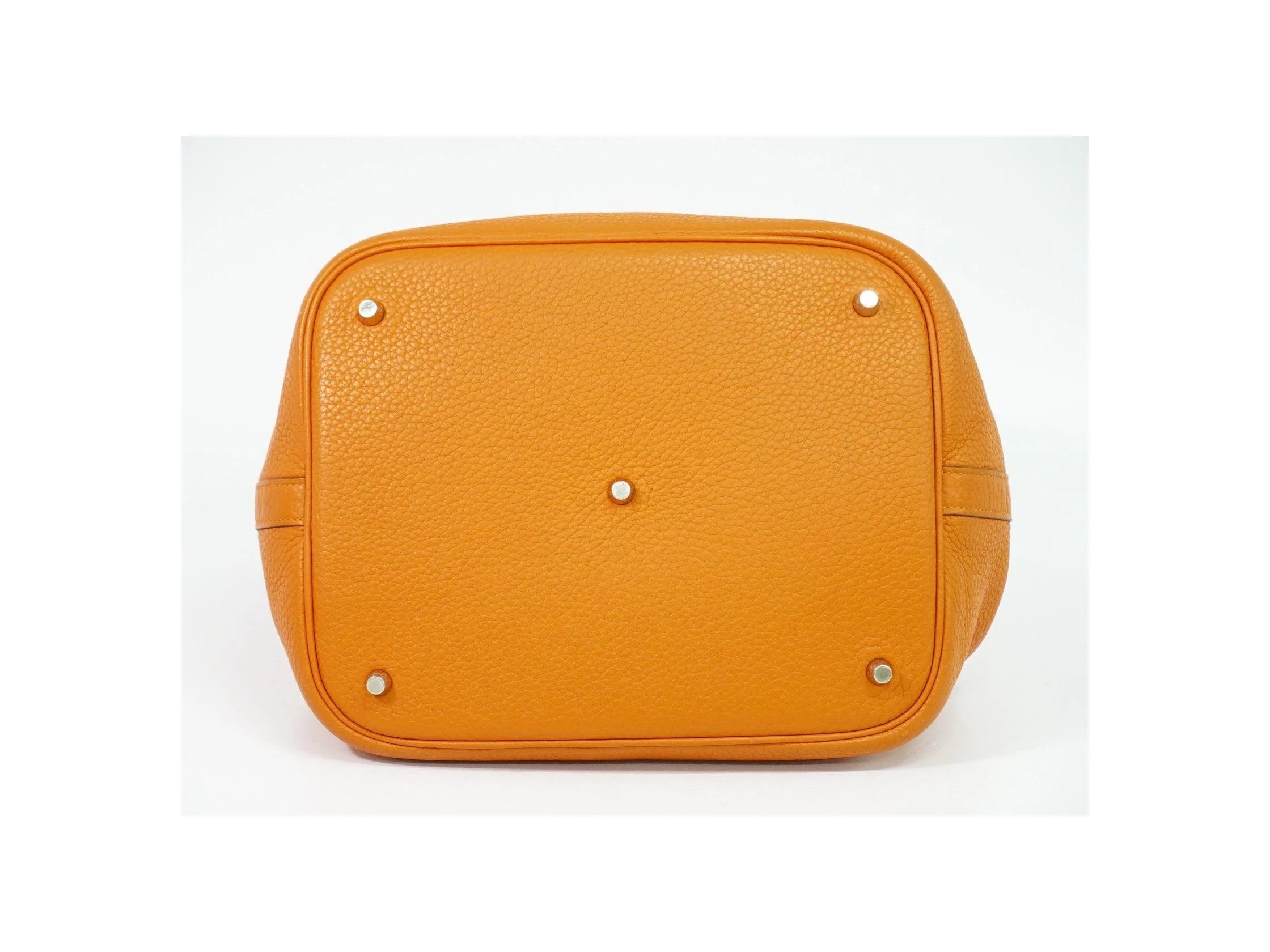 Sac Hermès Picotin Lock - Orange - Image 11