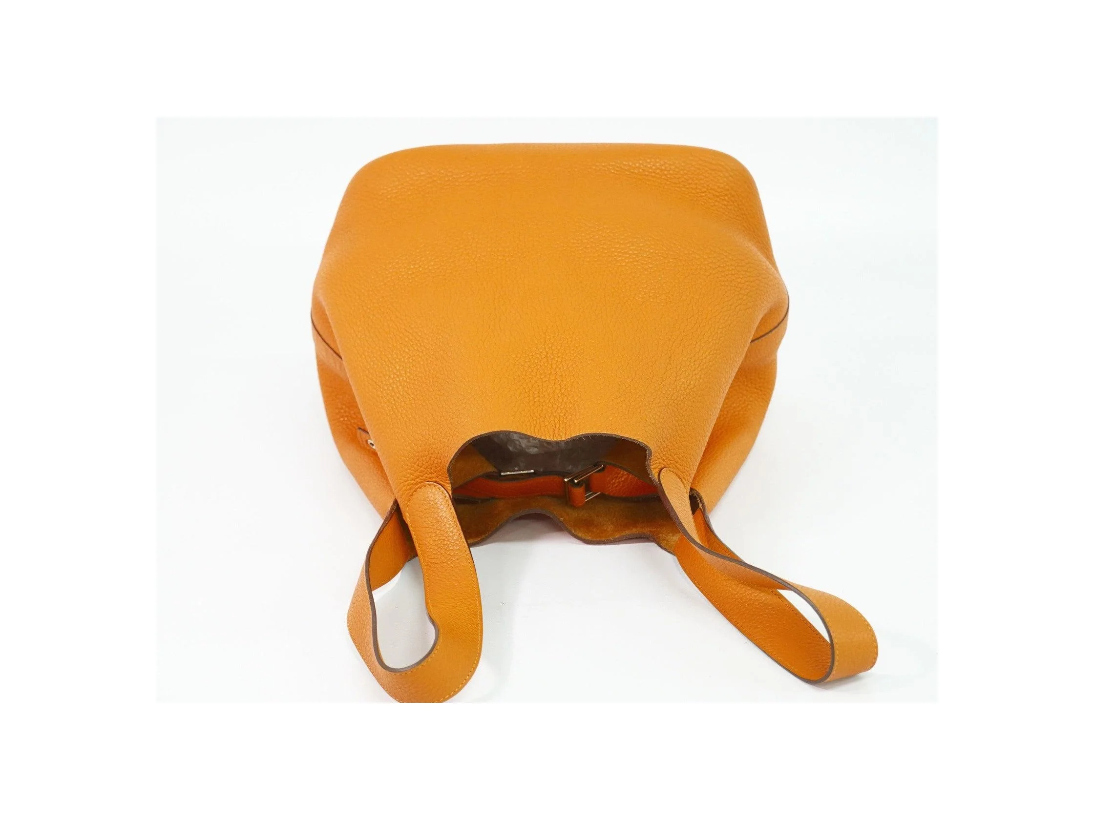 Sac Hermès Picotin Lock - Orange - Image 12