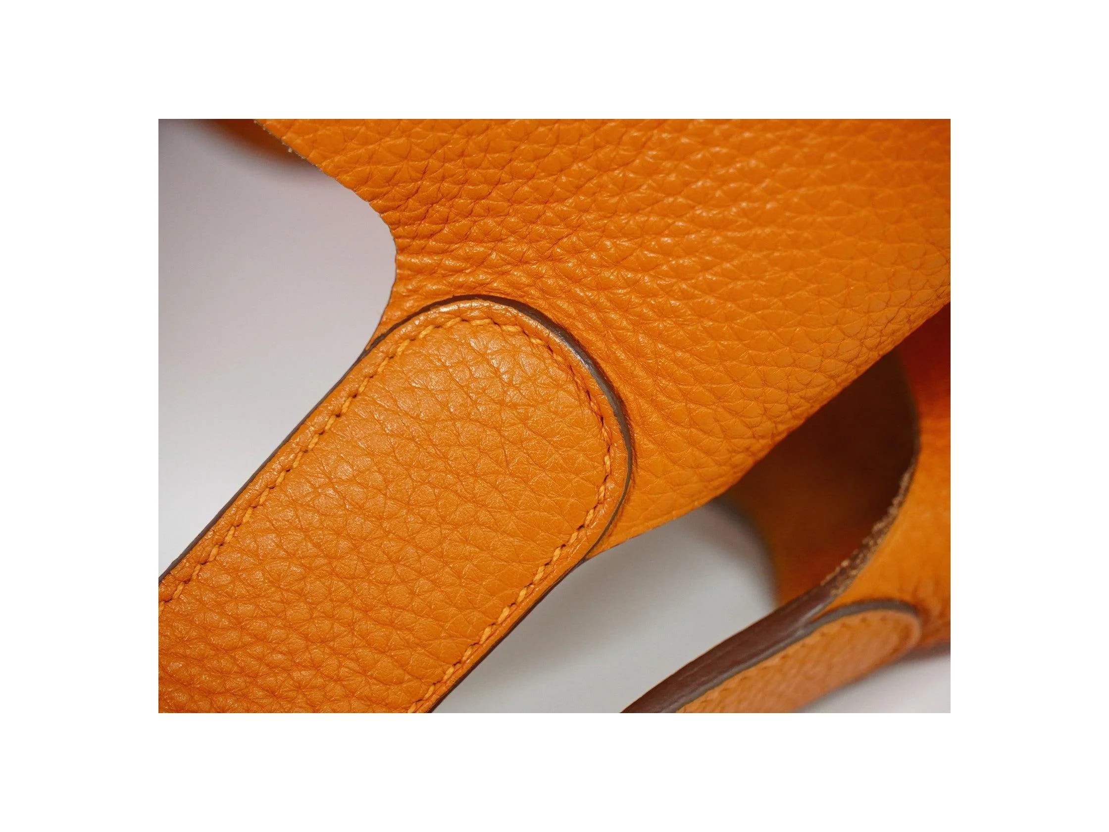 Sac Hermès Picotin Lock - Orange - Image 14
