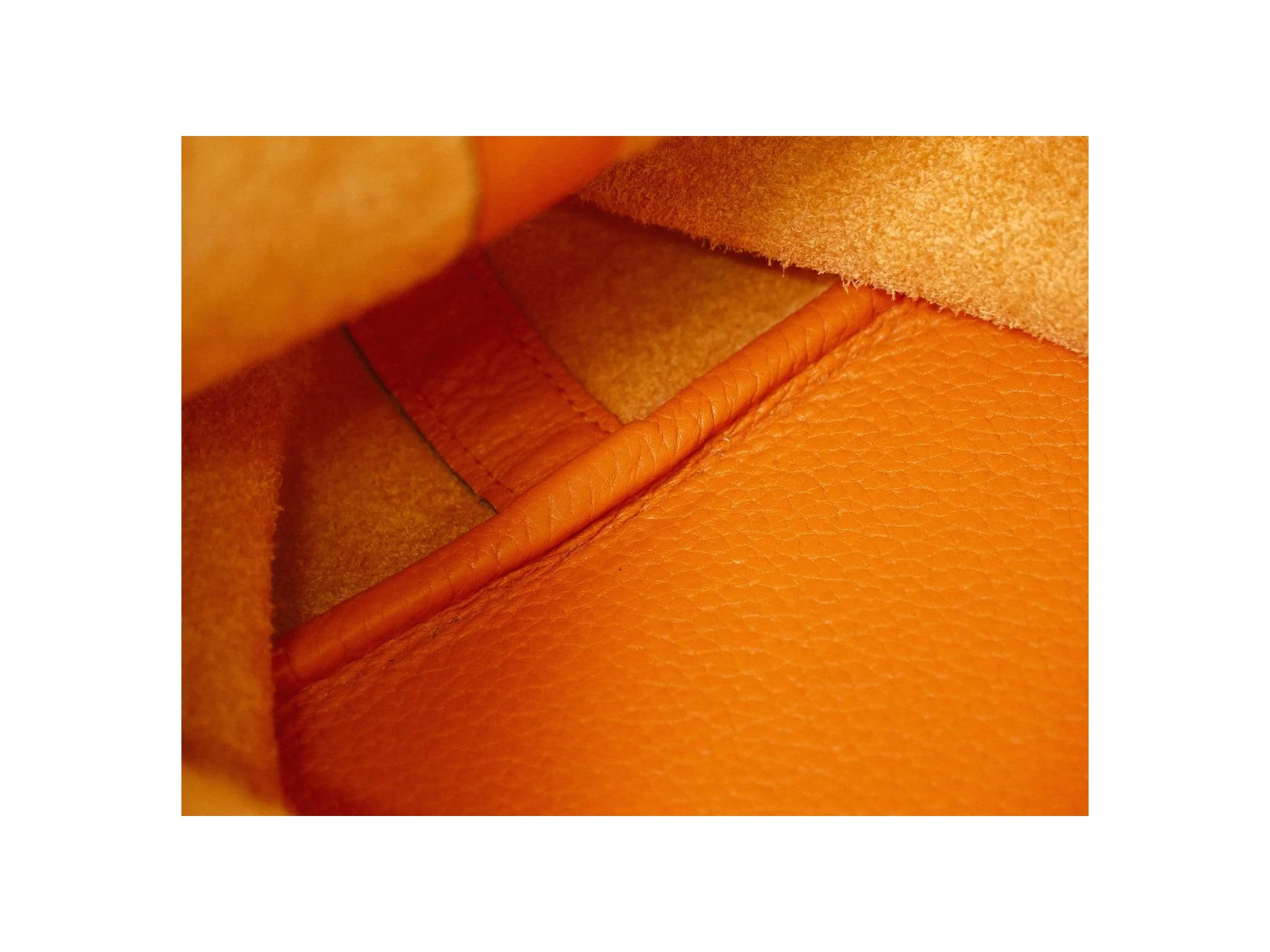 Sac Hermès Picotin Lock - Orange - Image 19