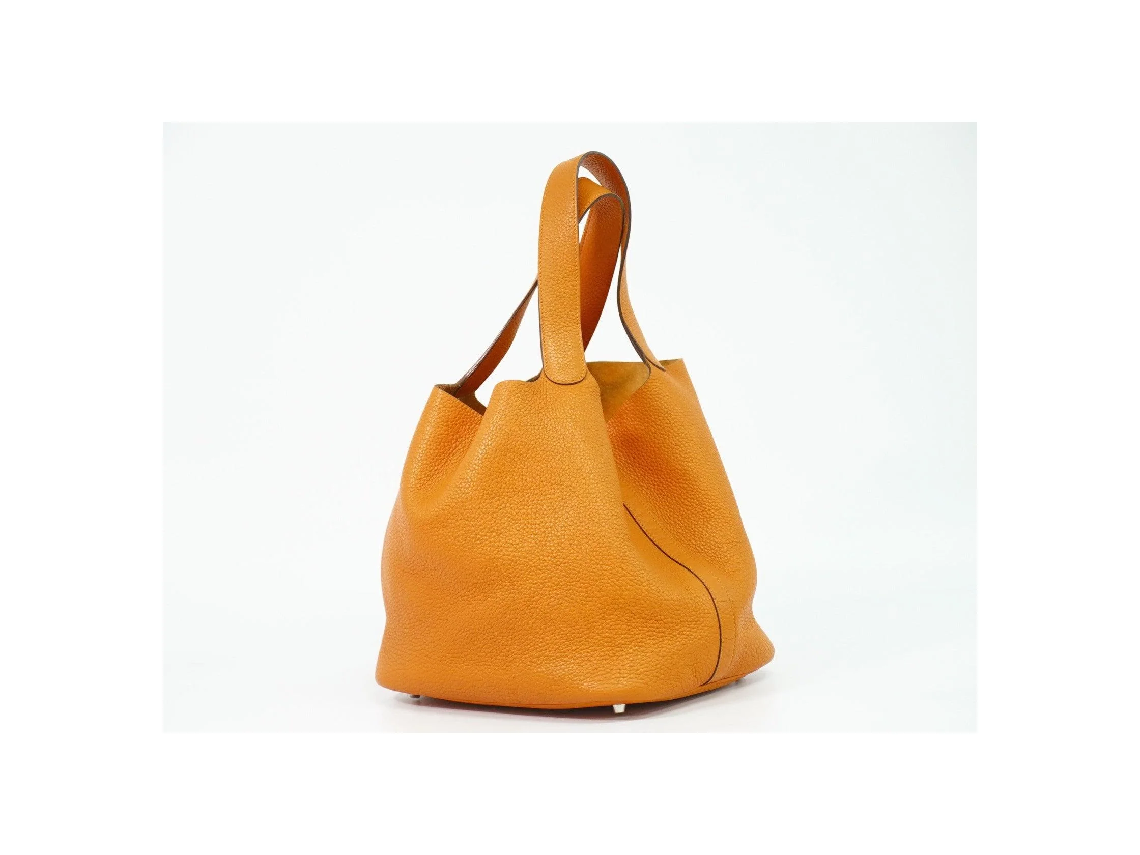 Sac Hermès Picotin Lock - Orange - Image 2