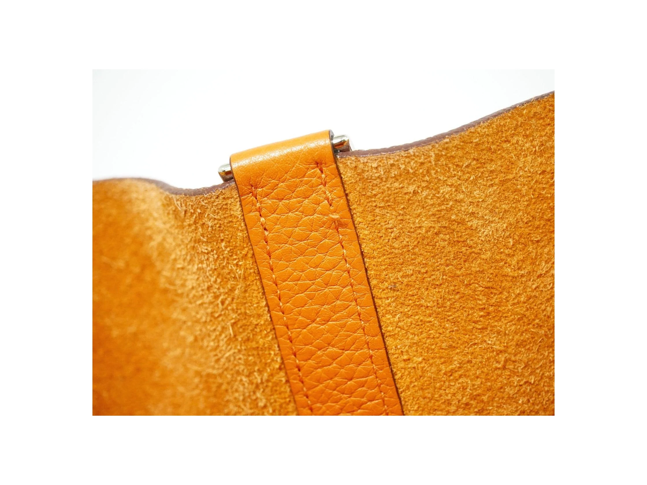 Sac Hermès Picotin Lock - Orange - Image 21