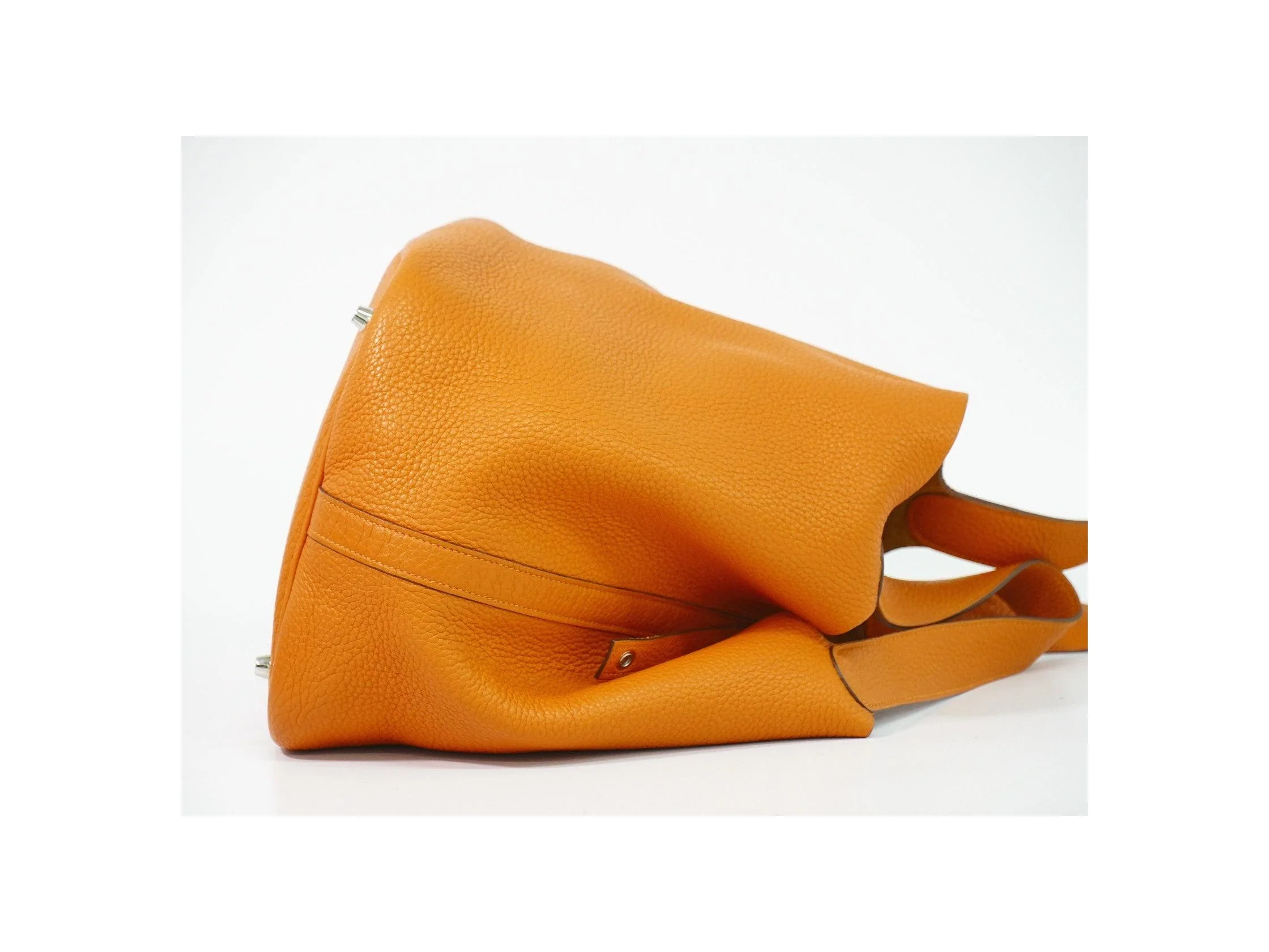 Sac Hermès Picotin Lock - Orange - Image 3