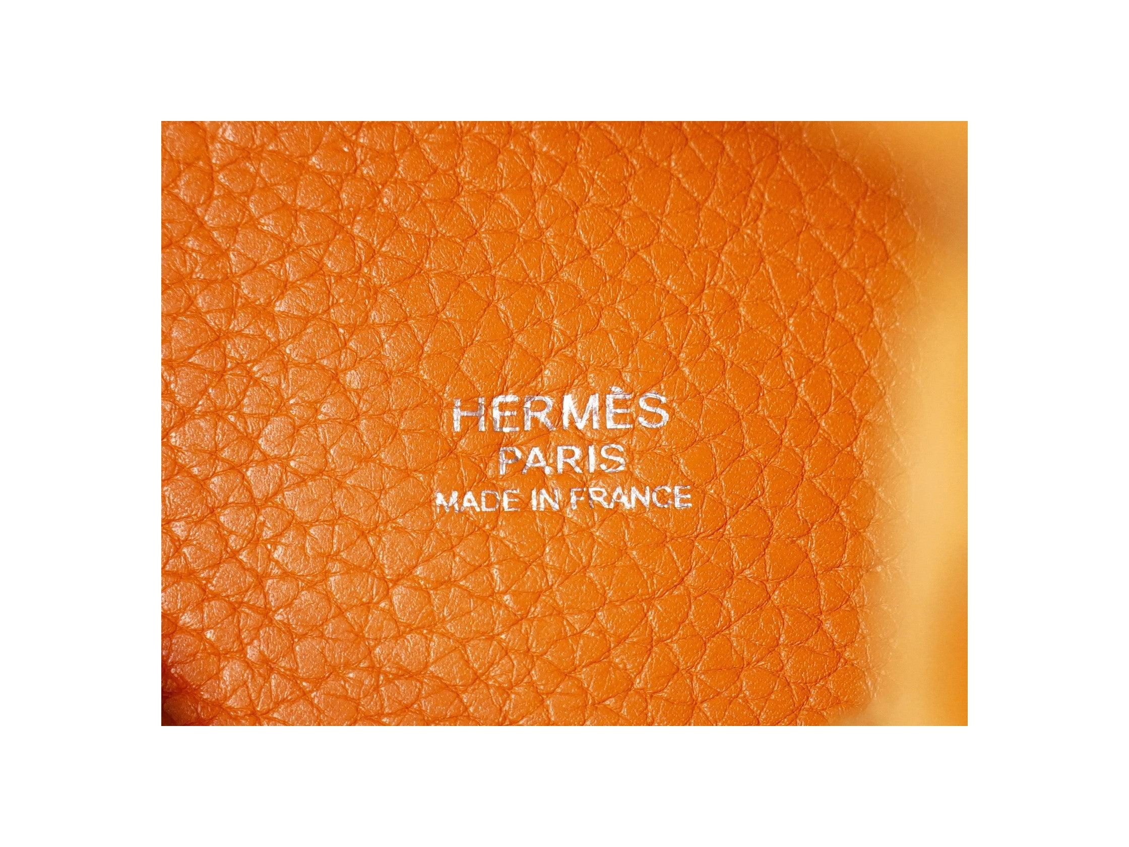 Sac Hermès Picotin Lock - Orange - Image 5