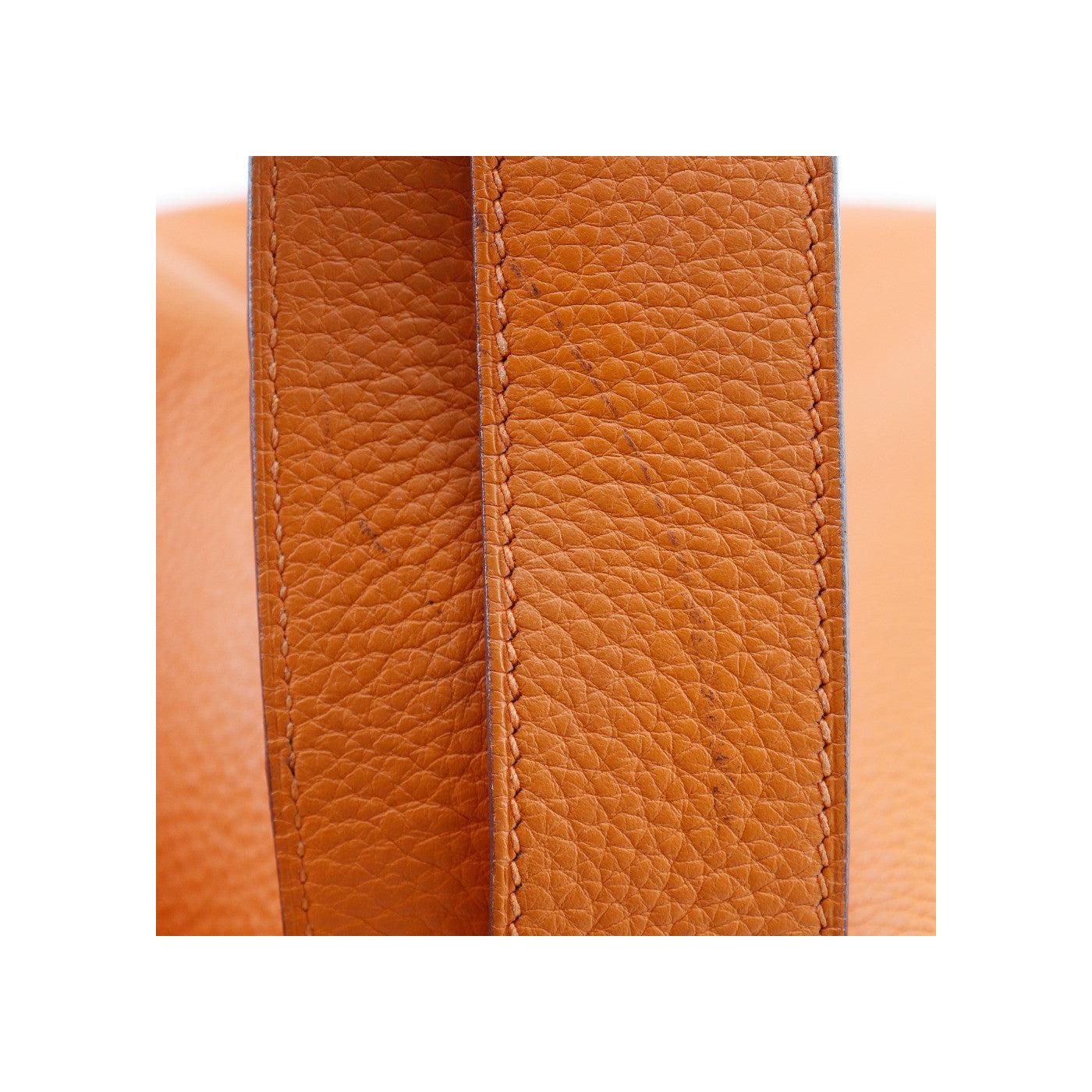 Sac Hermès Picotin Lock - Orange - Image 10
