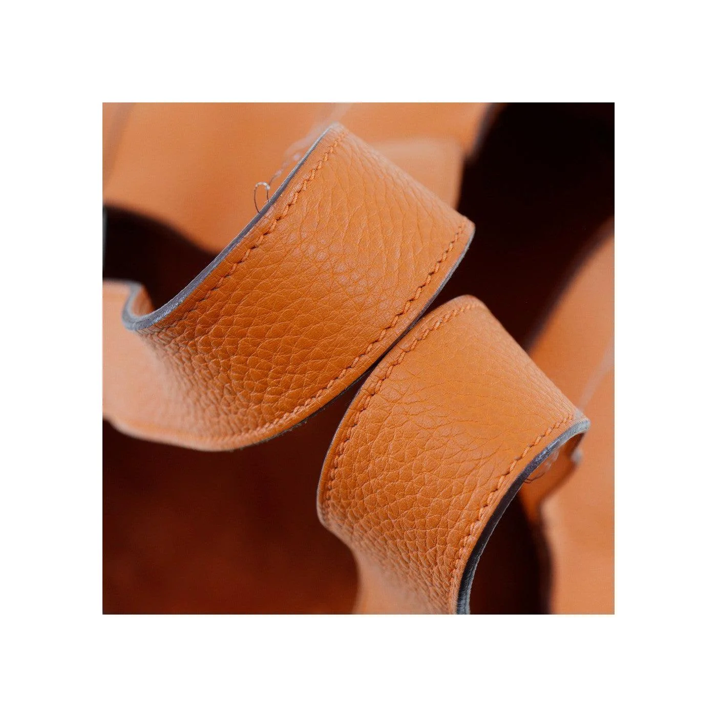 Sac Hermès Picotin Lock - Orange - Image 6