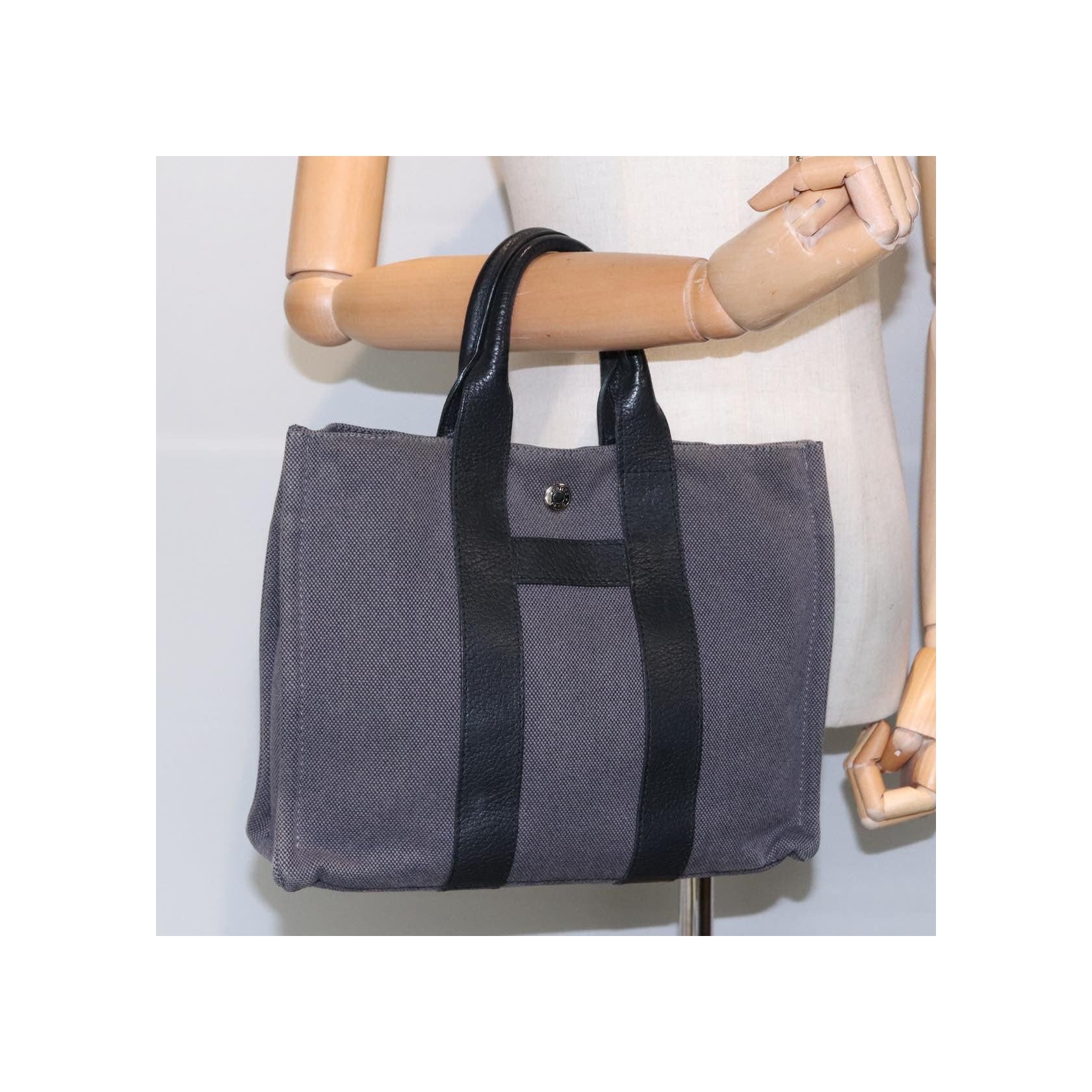 Tote Bag Hermès Sac Harnais - Gray - Image 12