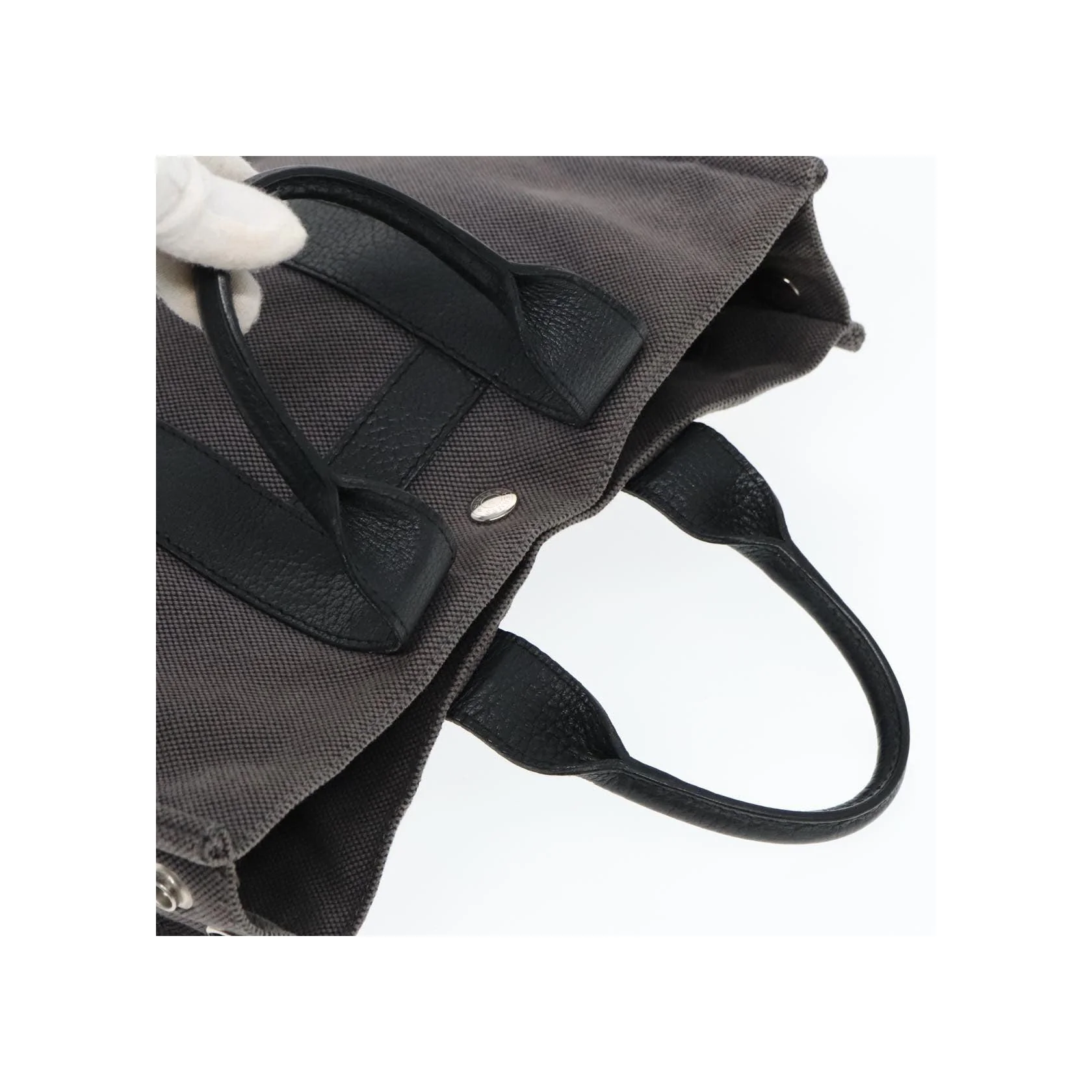 Tote Bag Hermès Sac Harnais - Gray - Image 14