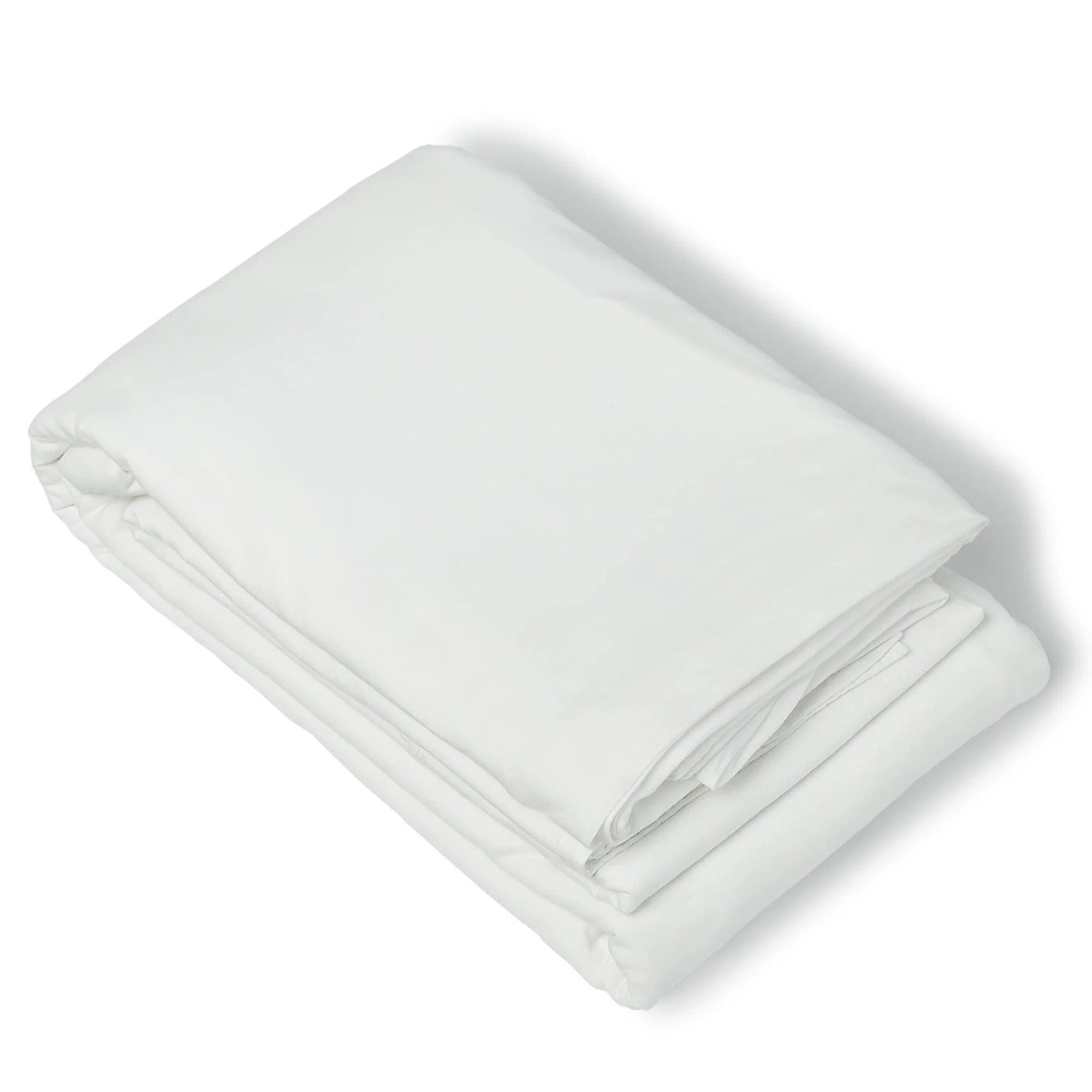 Housse De Couette - Coton Lavé - Blanc - Luna - Image 3