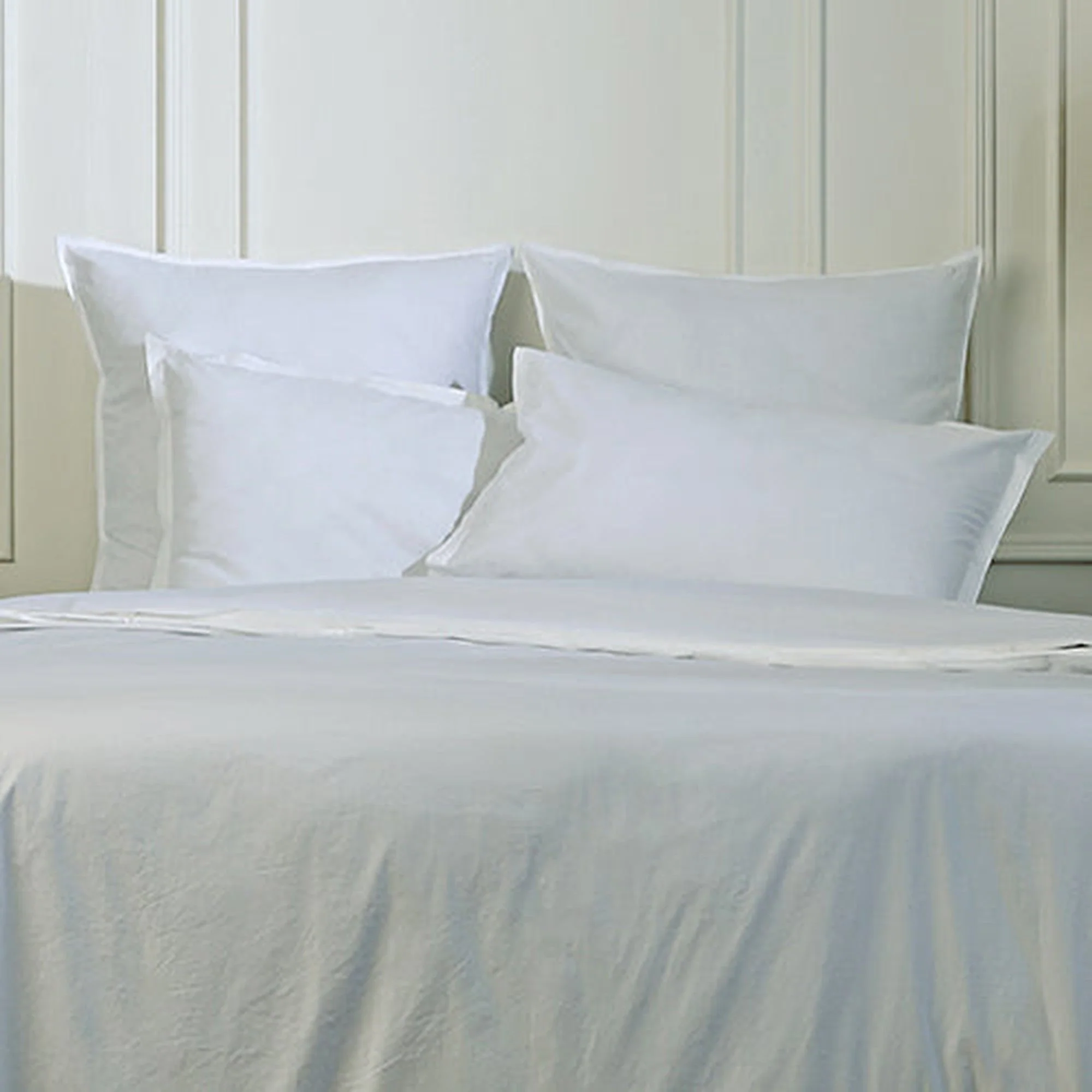 Housse De Couette - Percale De Coton - Blanc - Nina - Image 4