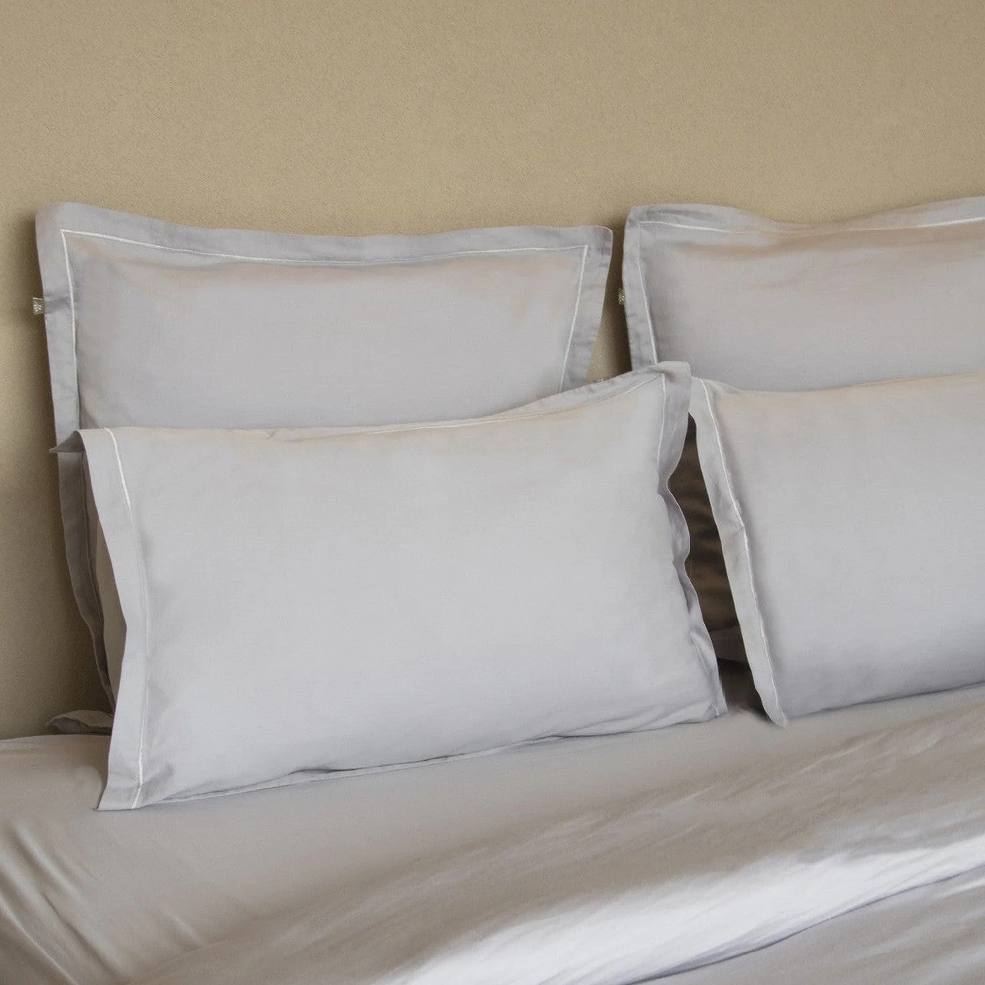 Housse De Couette - Satin De Coton - Gris Perle - Julia - Image 15