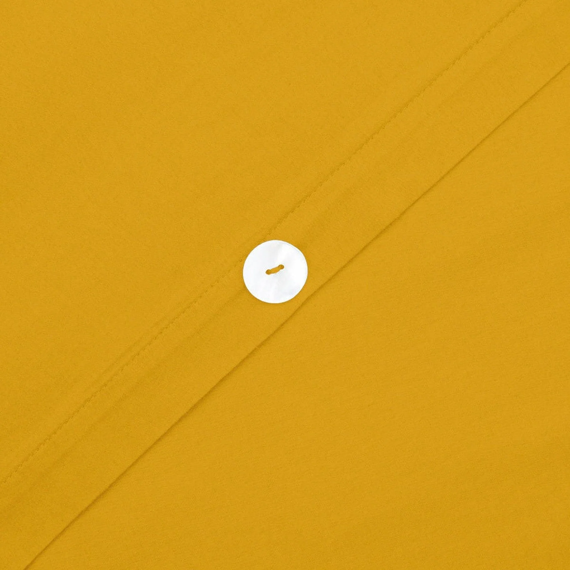 Housse De Couette - Satin De Coton - Jaune Moutarde - Julia - Image 14