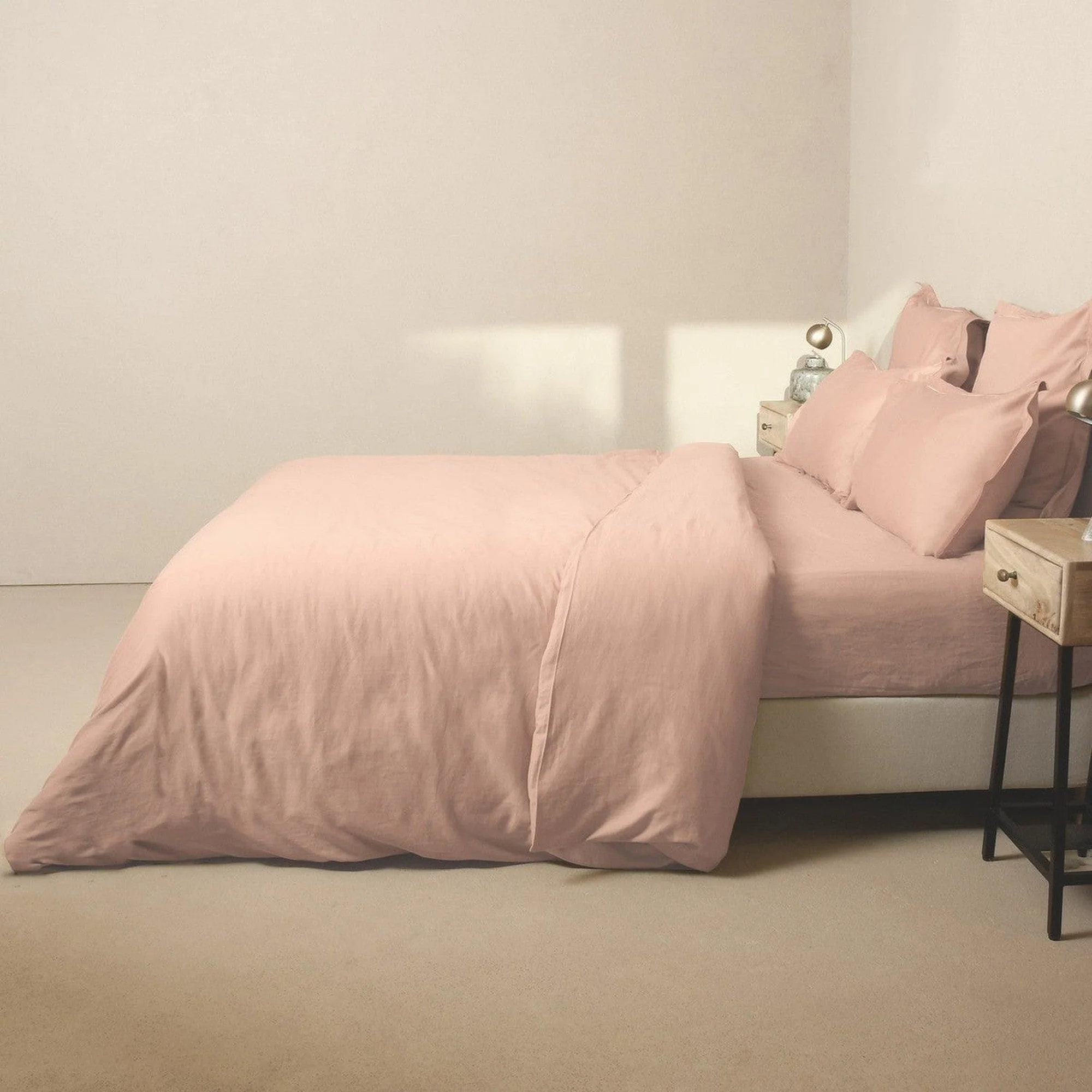 Housse De Couette - Satin De Coton - Rose - Julia - Image 5