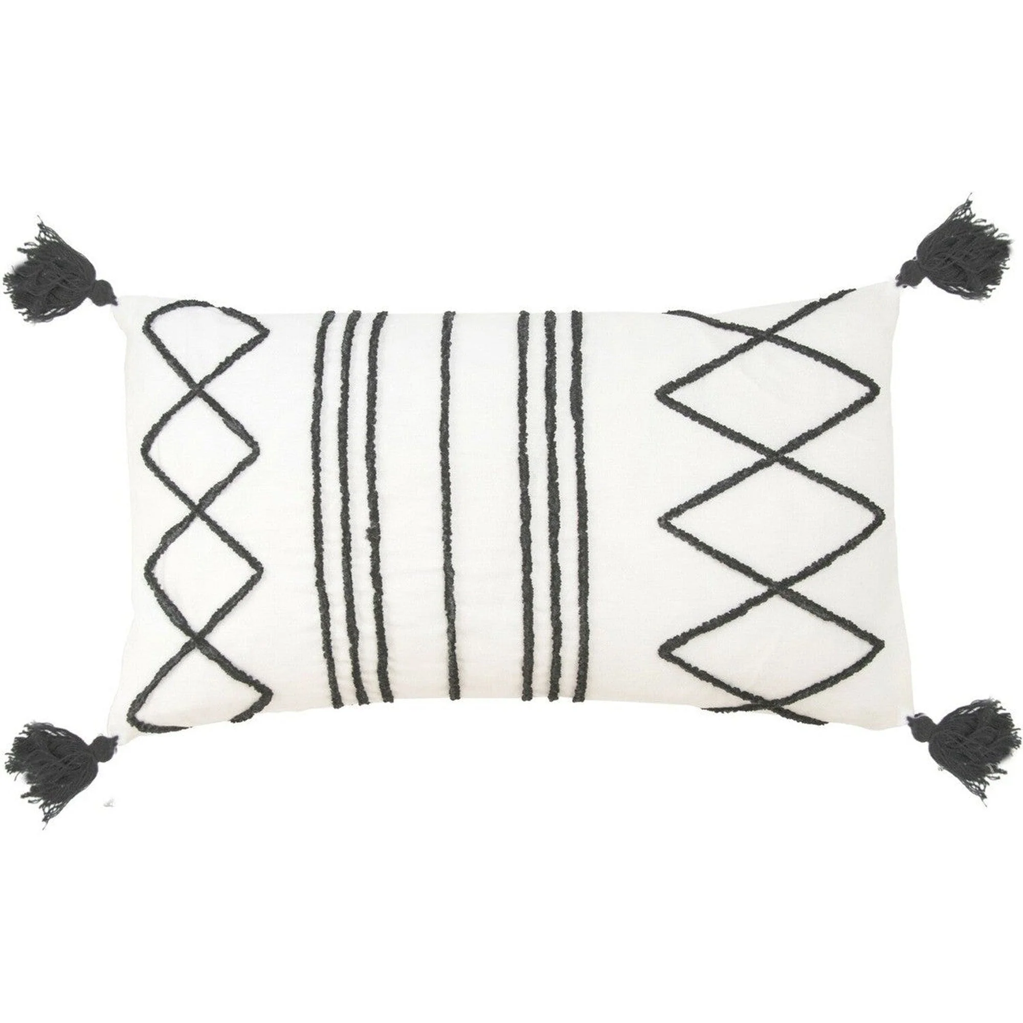 Housse De Coussin - Coton - Noir - Istanbul - Image 2