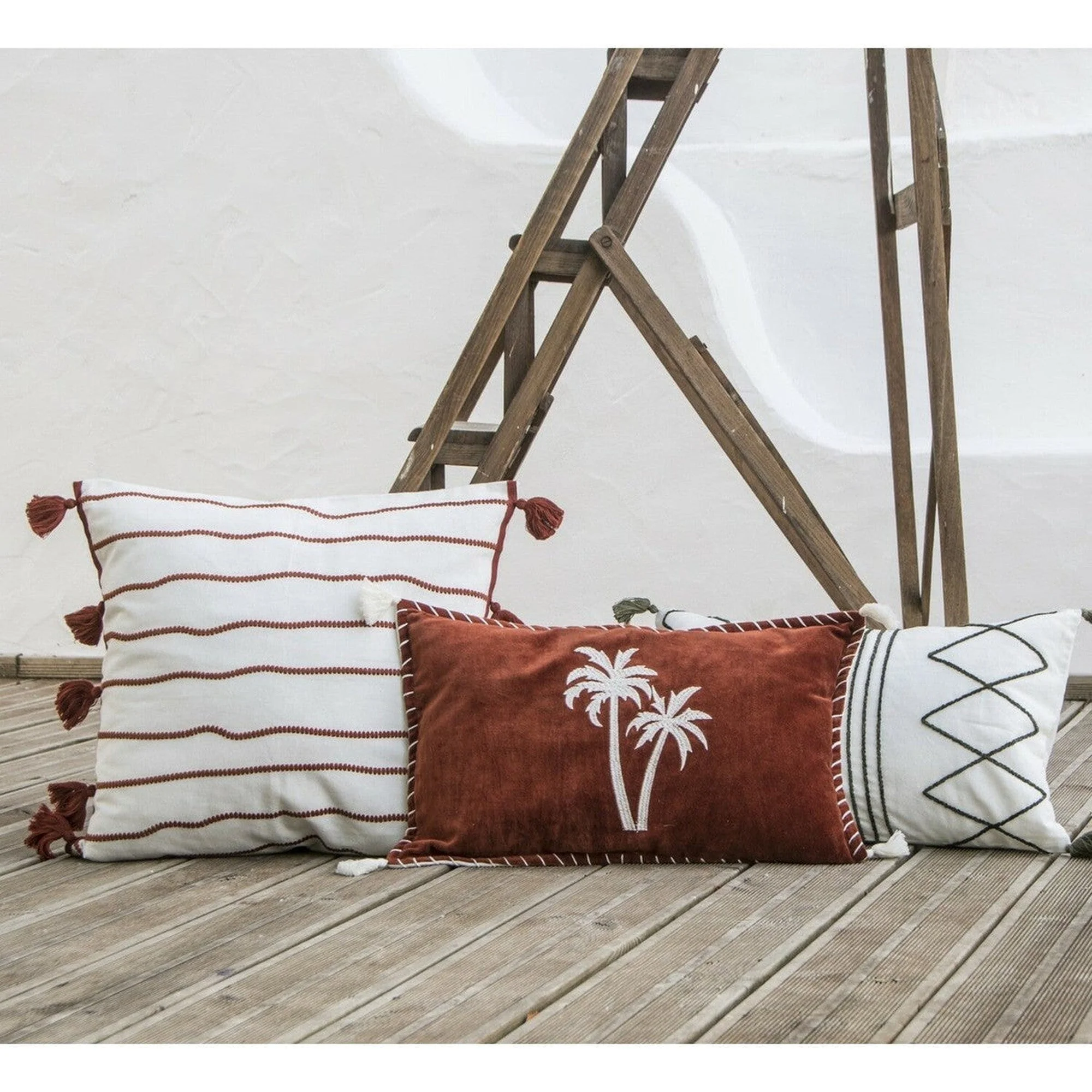 Housse De Coussin - Coton - Noir - Istanbul - Image 4