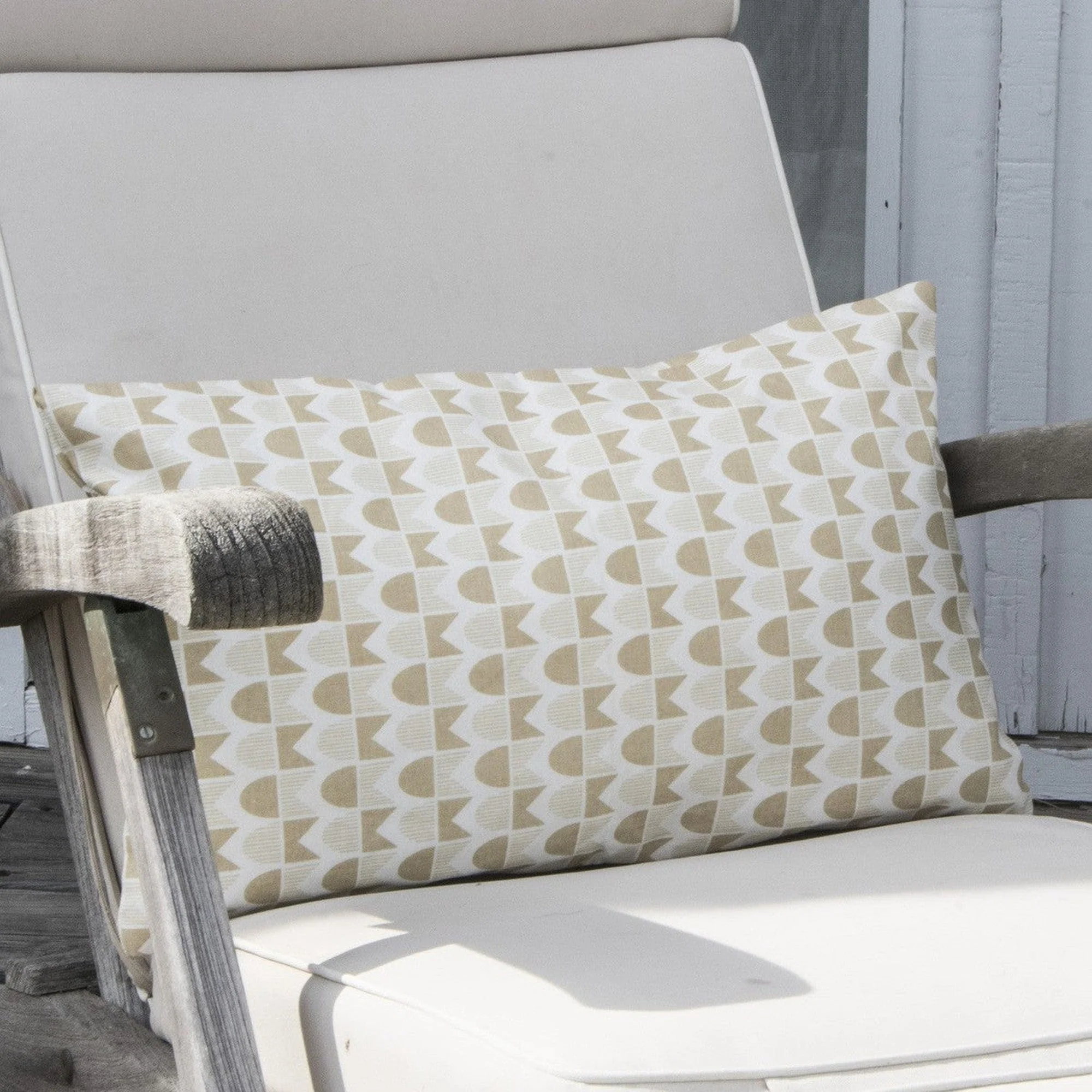 Housse De Coussin D'Extérieur - Coton - Sable - Skandi - Image 2