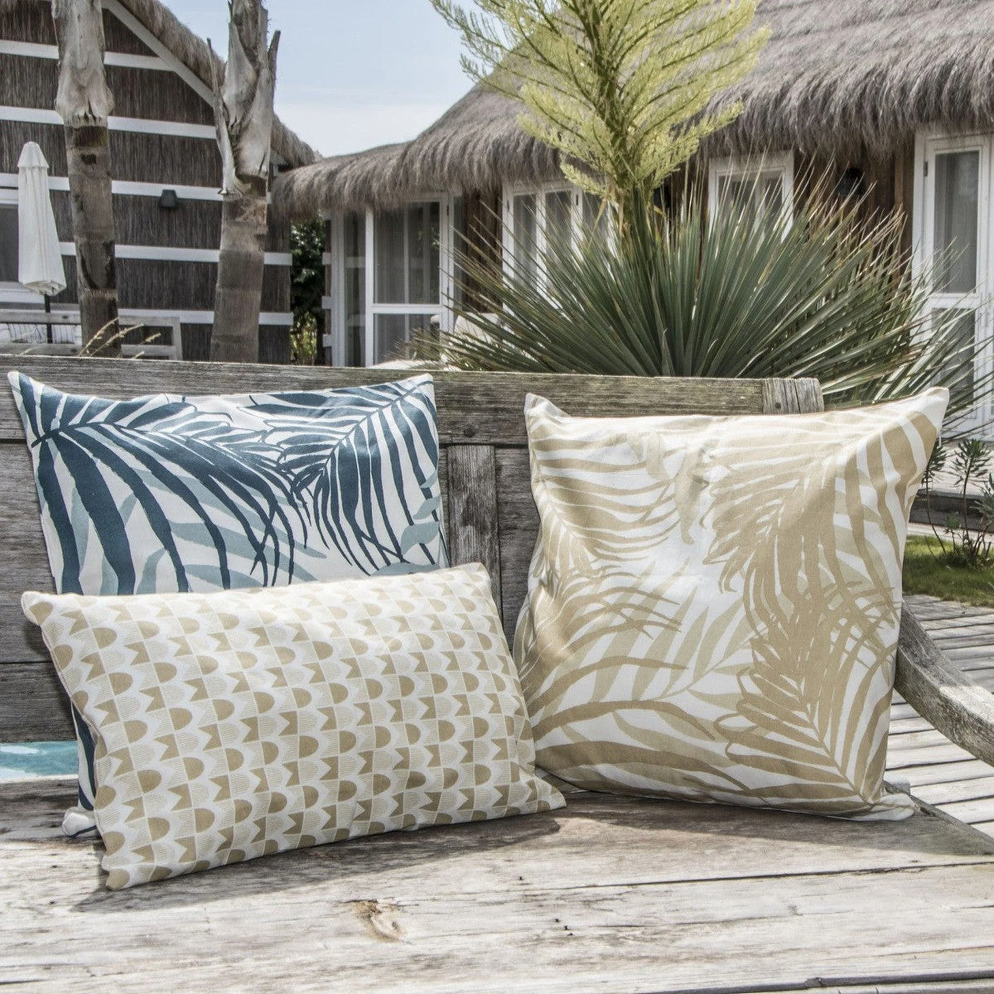 Housse De Coussin D'Extérieur - Coton - Sable - Skandi - Image 4