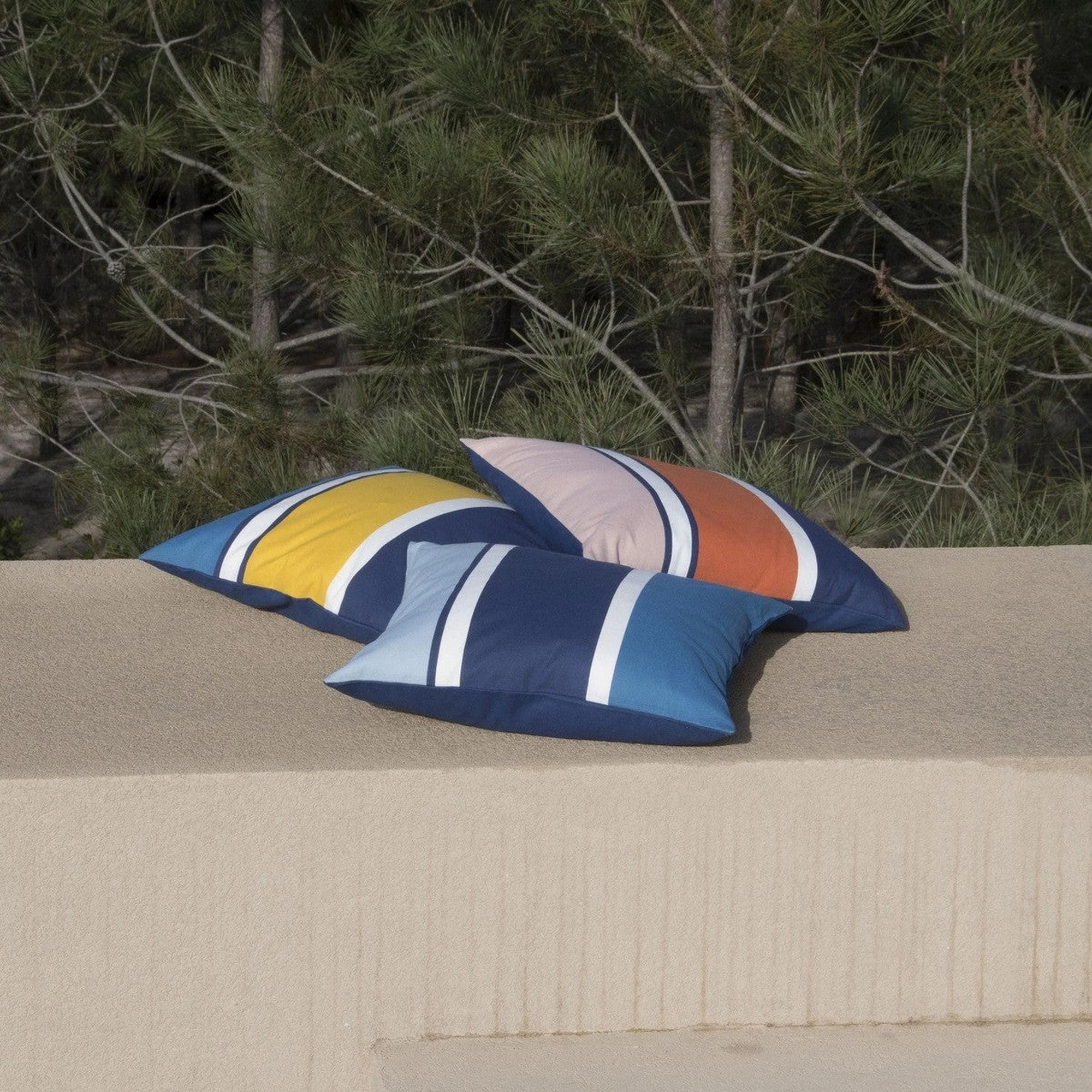 Housse De Coussin D'Extérieur - Coton - Jaune - Luz - Image 5