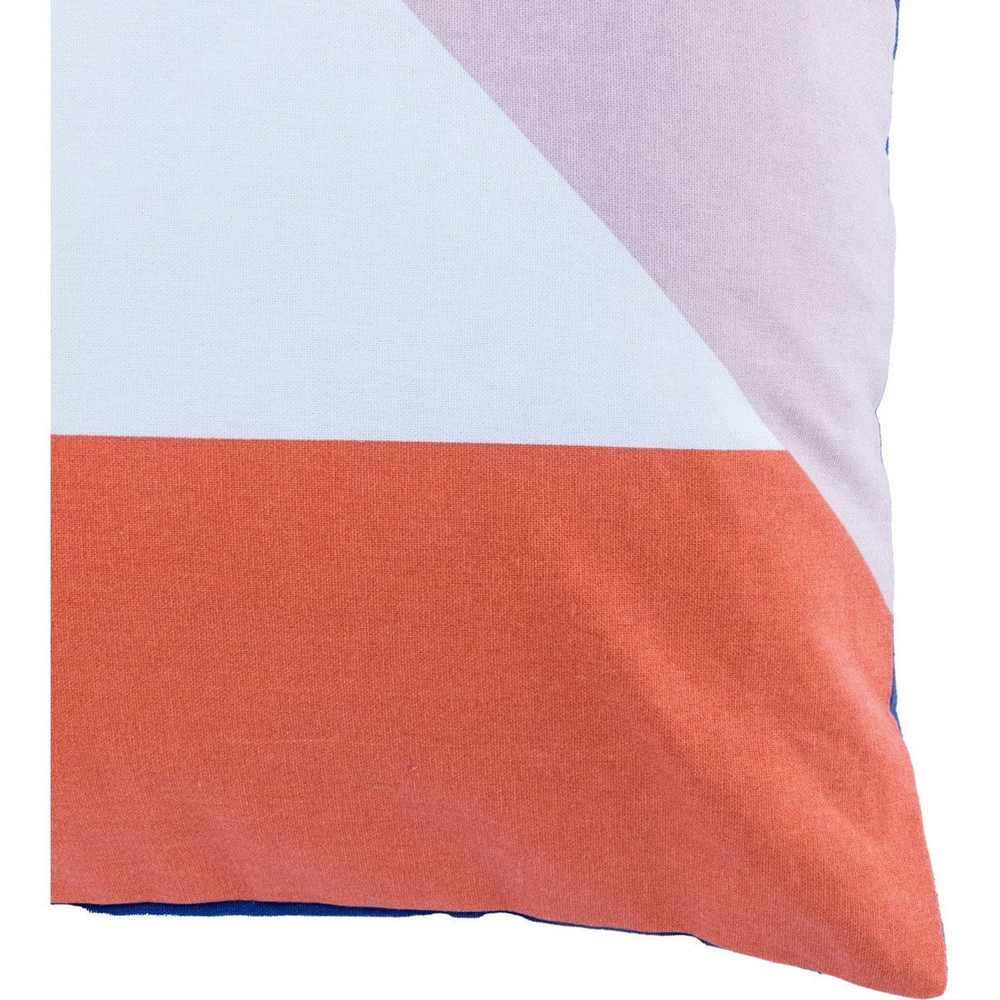 Housse De Coussin D'Extérieur - Coton - Terracotta - Colorblock - Image 4