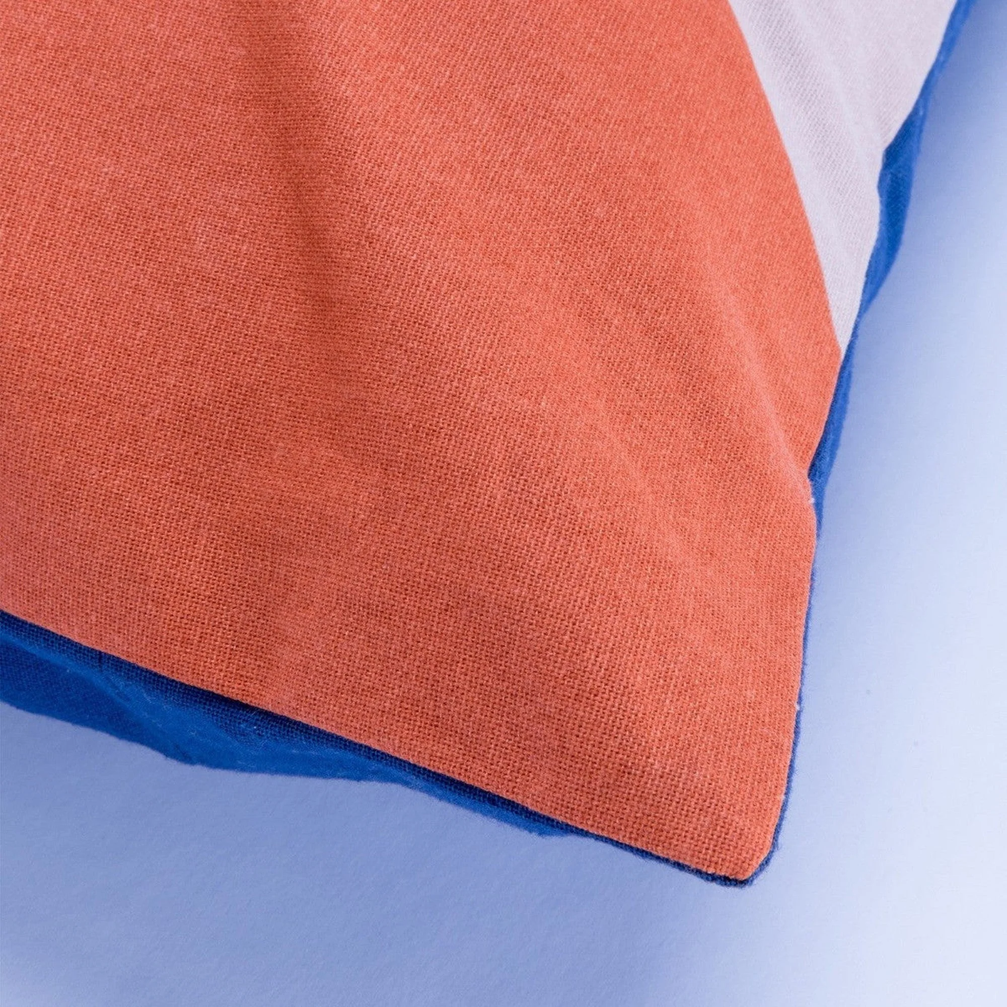 Housse De Coussin D'Extérieur - Coton - Terracotta - Colorblock - Image 5