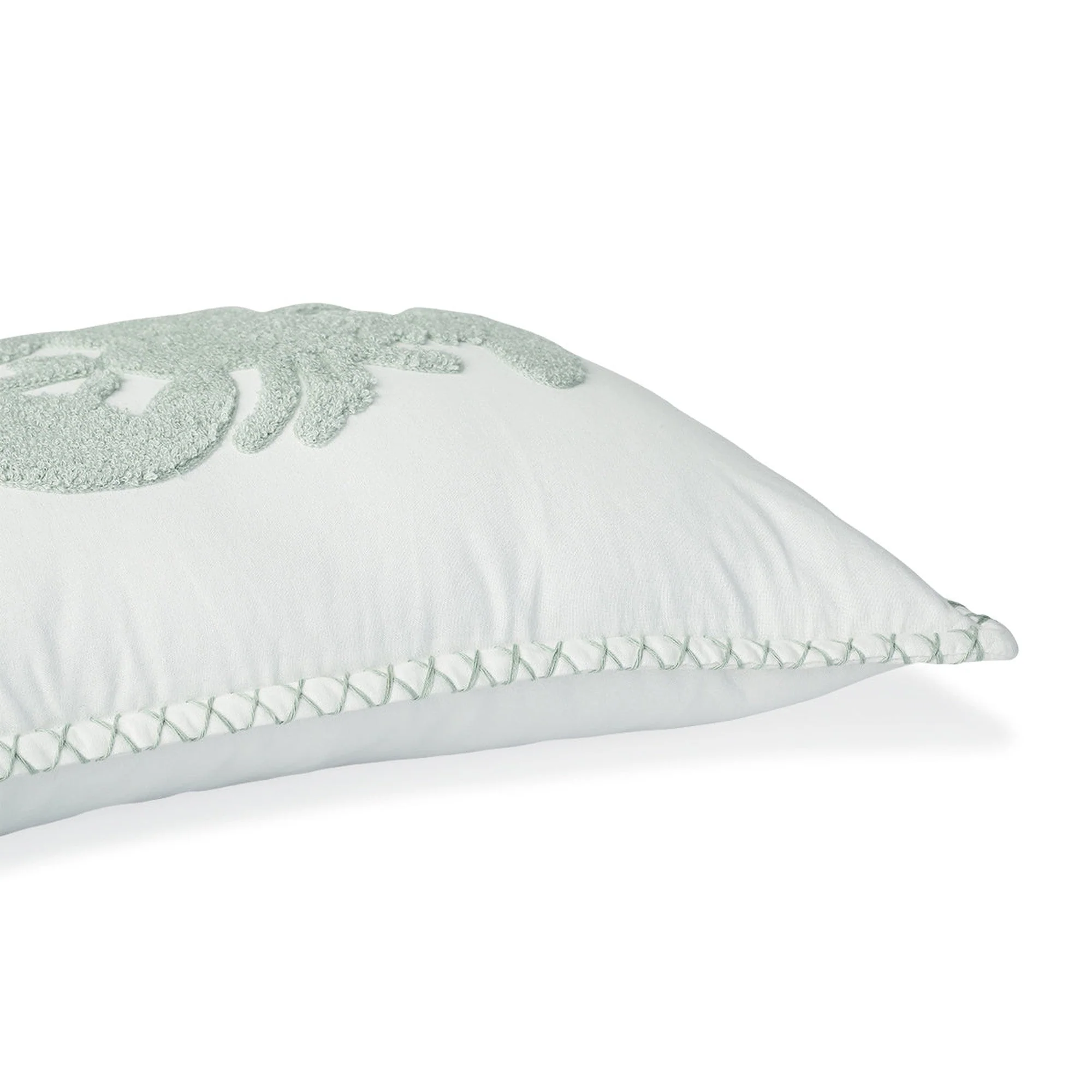 Housse De Coussin - Toile De Coton - Bleu Glacier - Lobster - Image 4