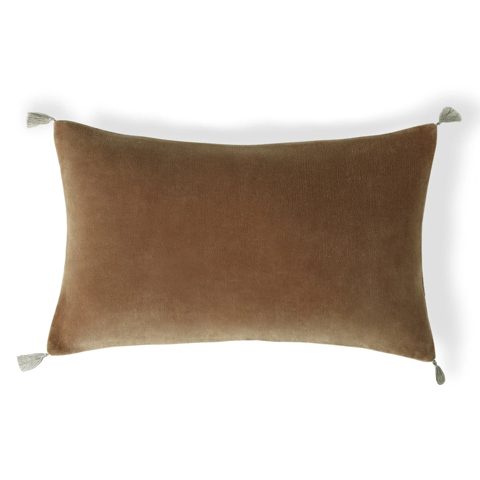 Housse De Coussin - Velours De Coton - Camel - Danube - Image 2