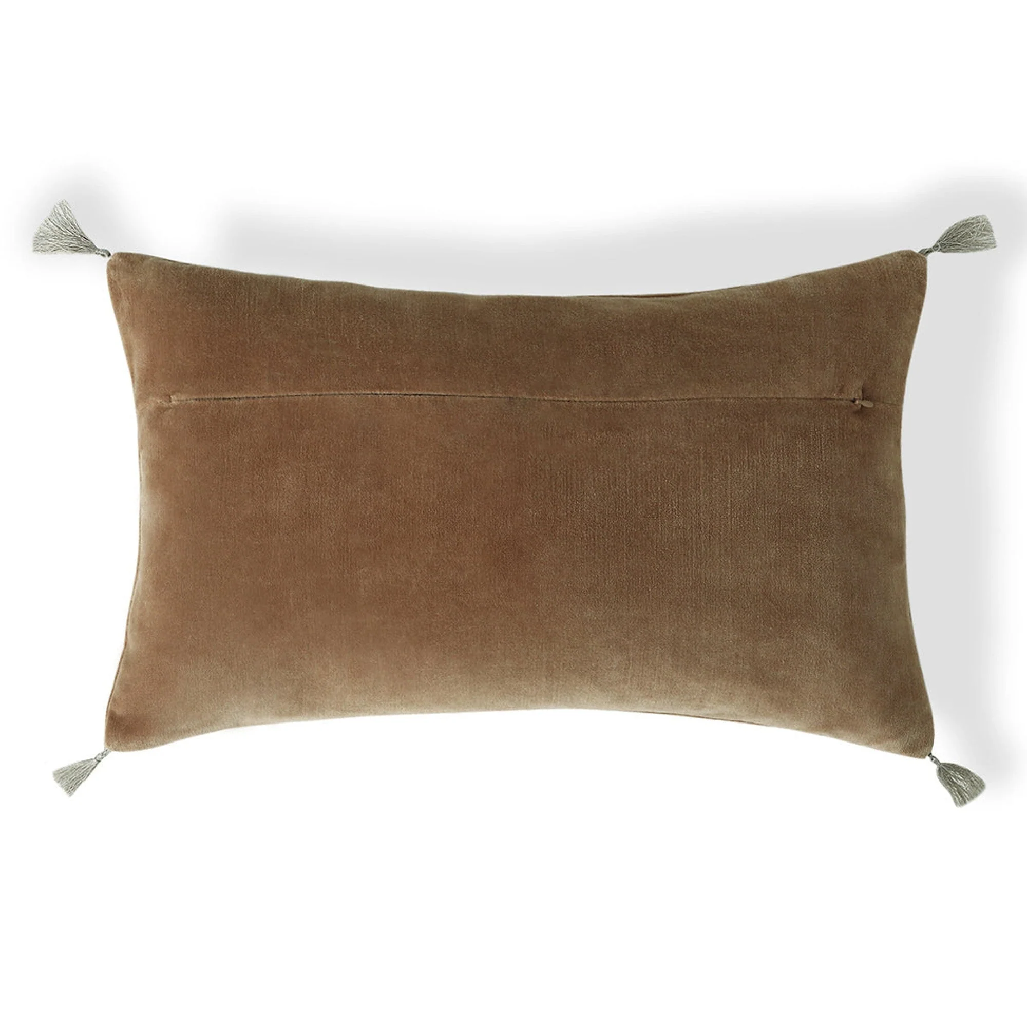 Housse De Coussin - Velours De Coton - Camel - Danube - Image 3