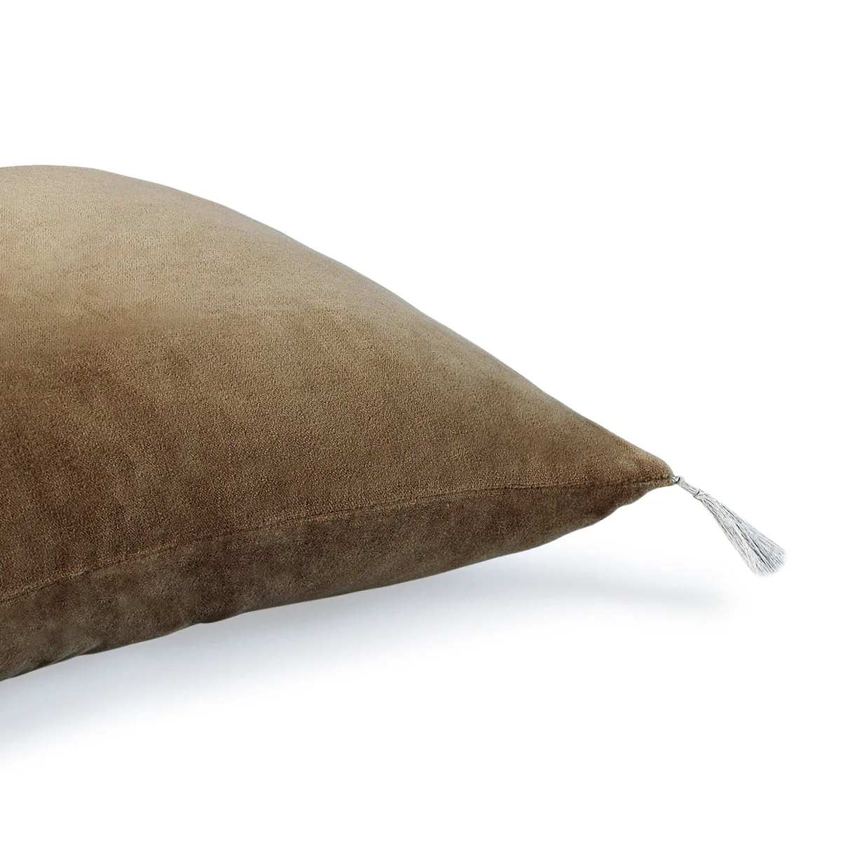 Housse De Coussin - Velours De Coton - Camel - Danube - Image 5