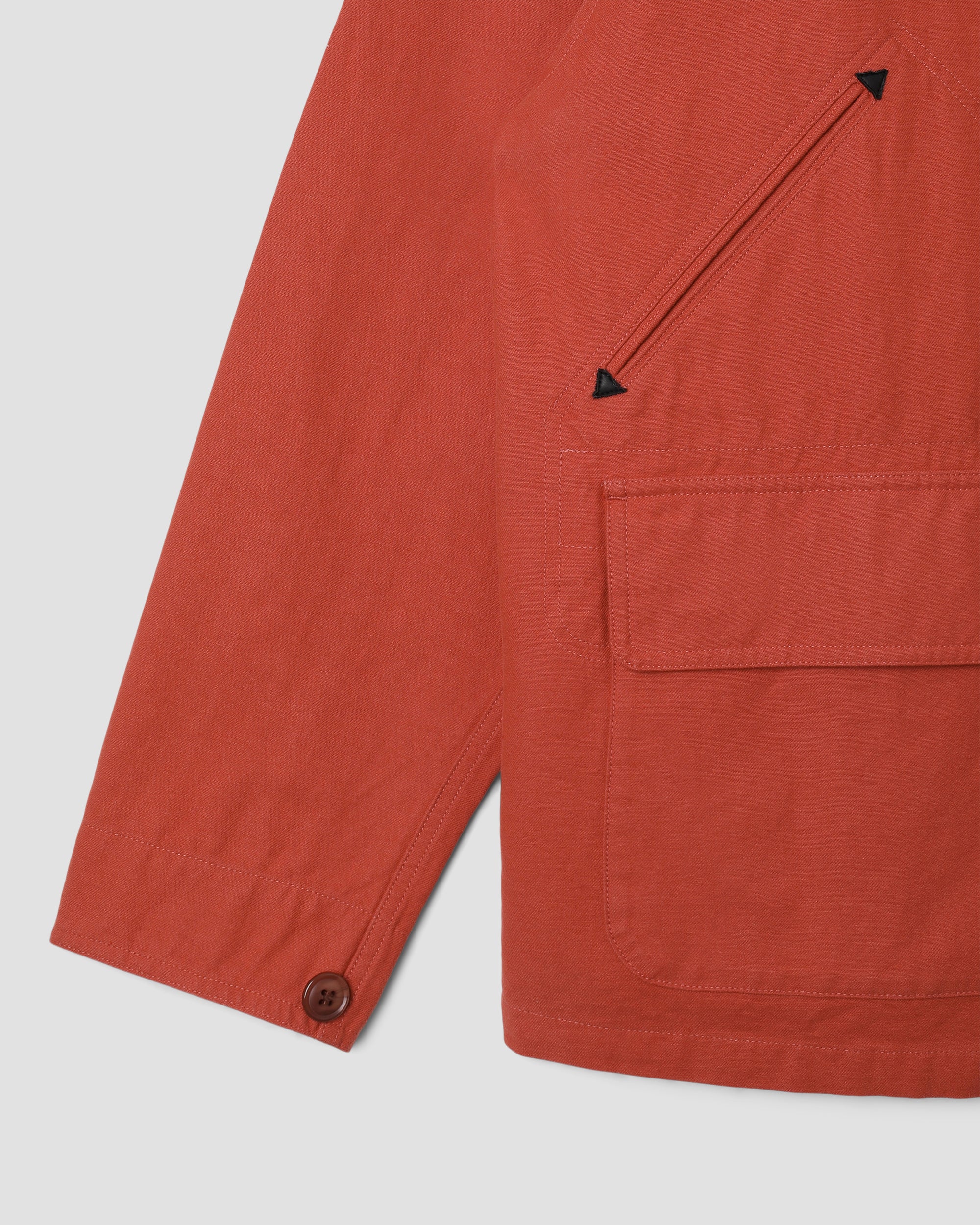 Hunters Jacket - Washed Red - Image 5