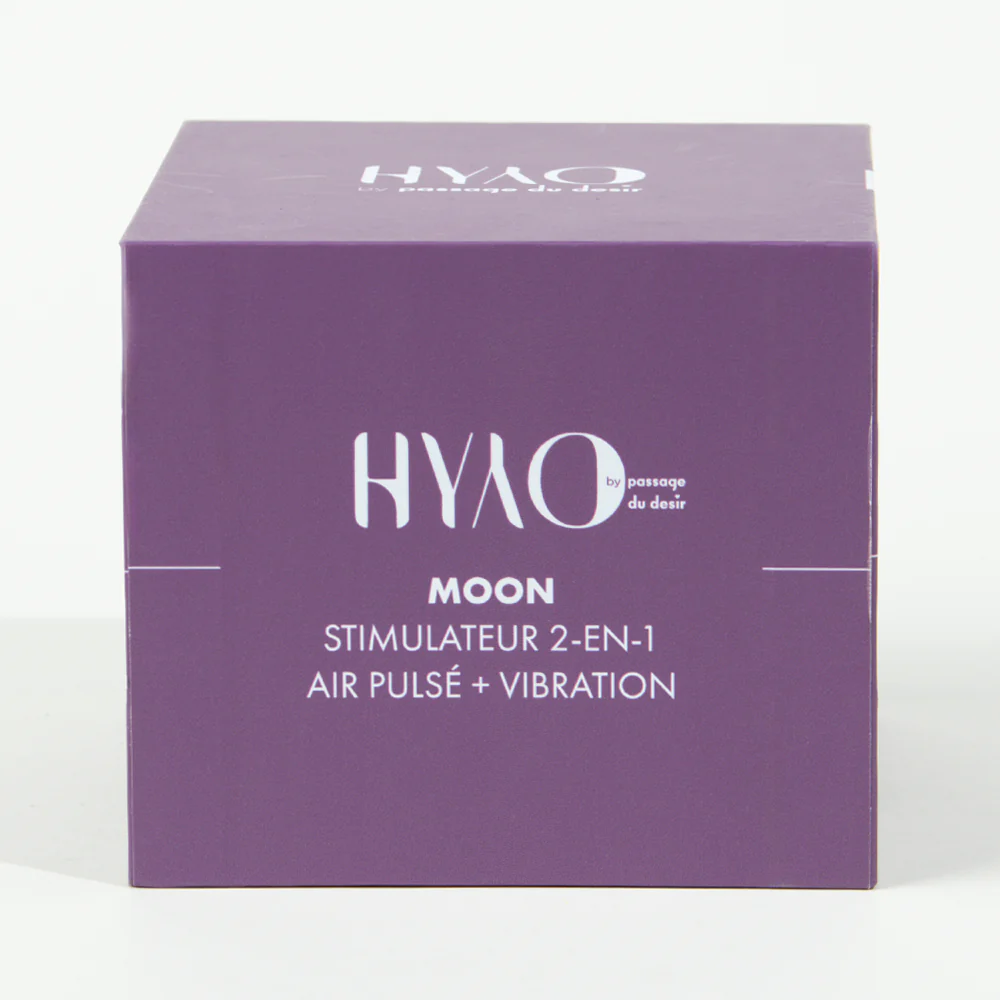 Moon Stimulateur 2-En-1 De Hyyo - Violet - Image 8