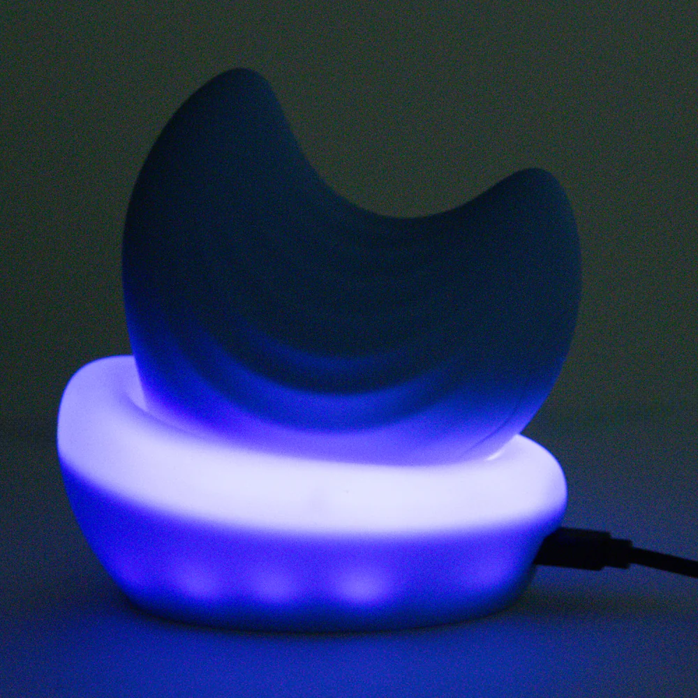 Moon Stimulateur 2-En-1 De Hyyo - Bleu - Image 8