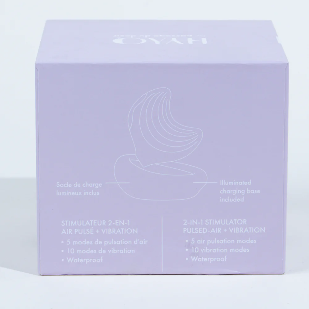 Moon Stimulateur 2-En-1 De Hyyo - Lilas - Image 3