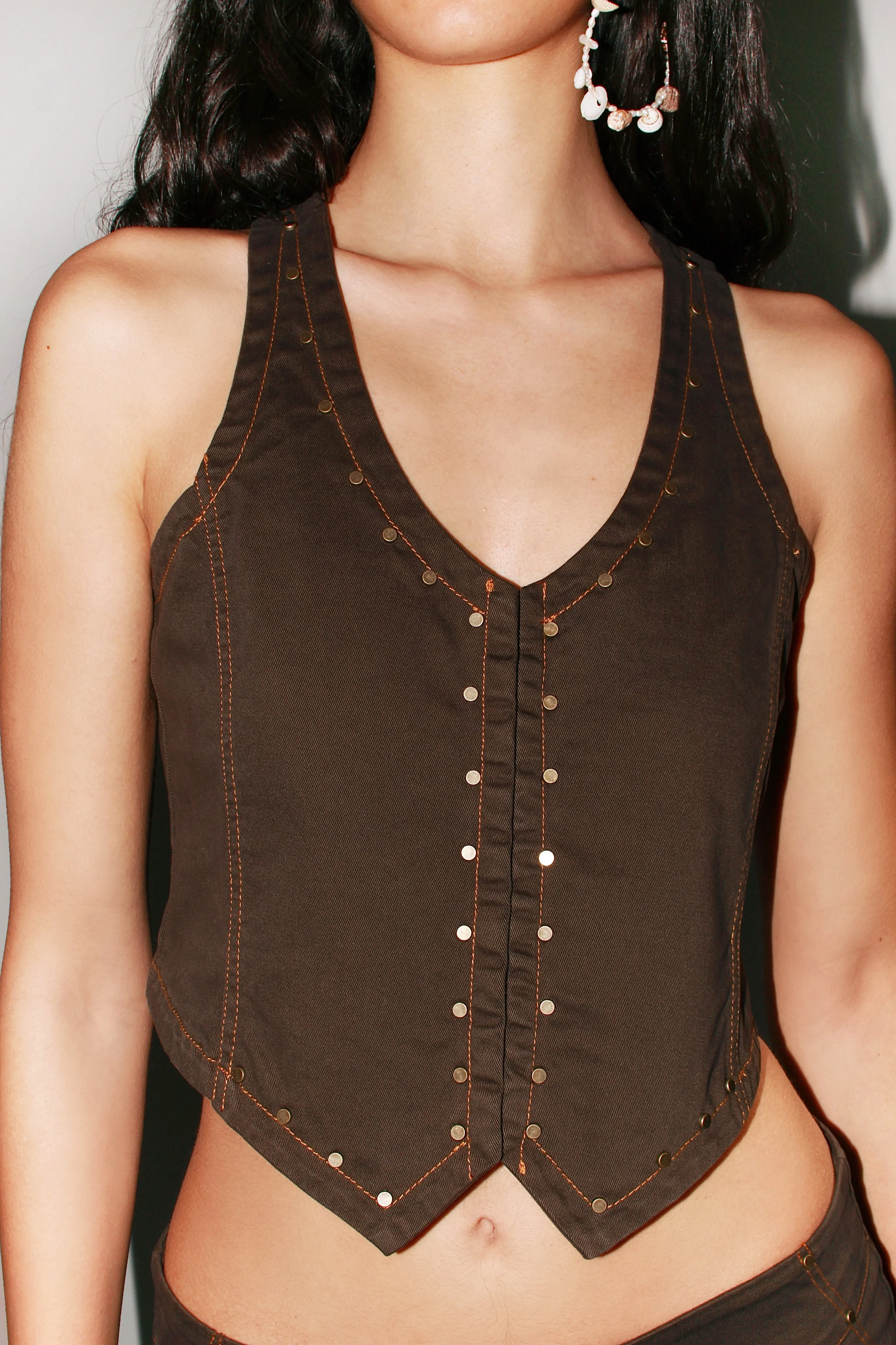 Top Ilona - Brown - Image 3