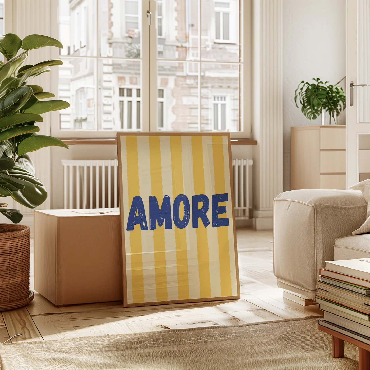 Affiche Amore - Jaune - Image 2