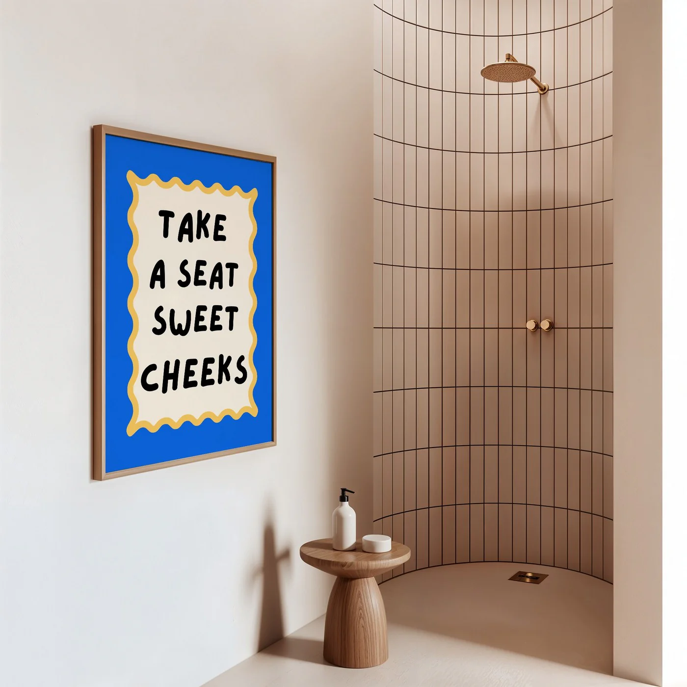 Affiche Take A Seat - Blue - Image 3