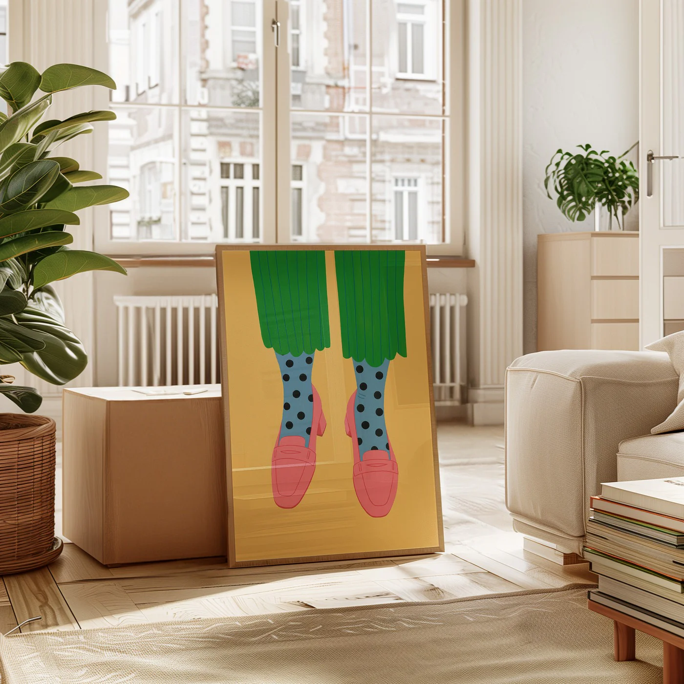 Affiche Polka Dot Socks - Multi - Image 2