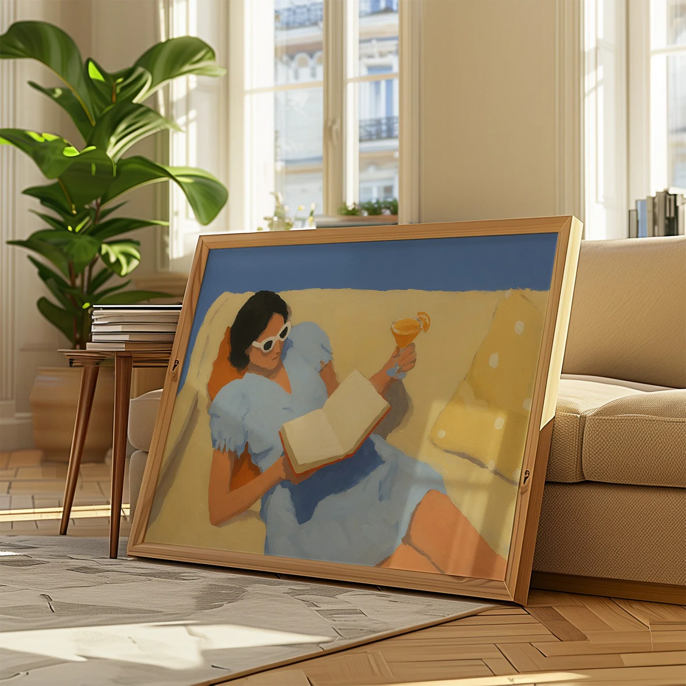 Affiche Reading Woman 2 - Multi - Image 2