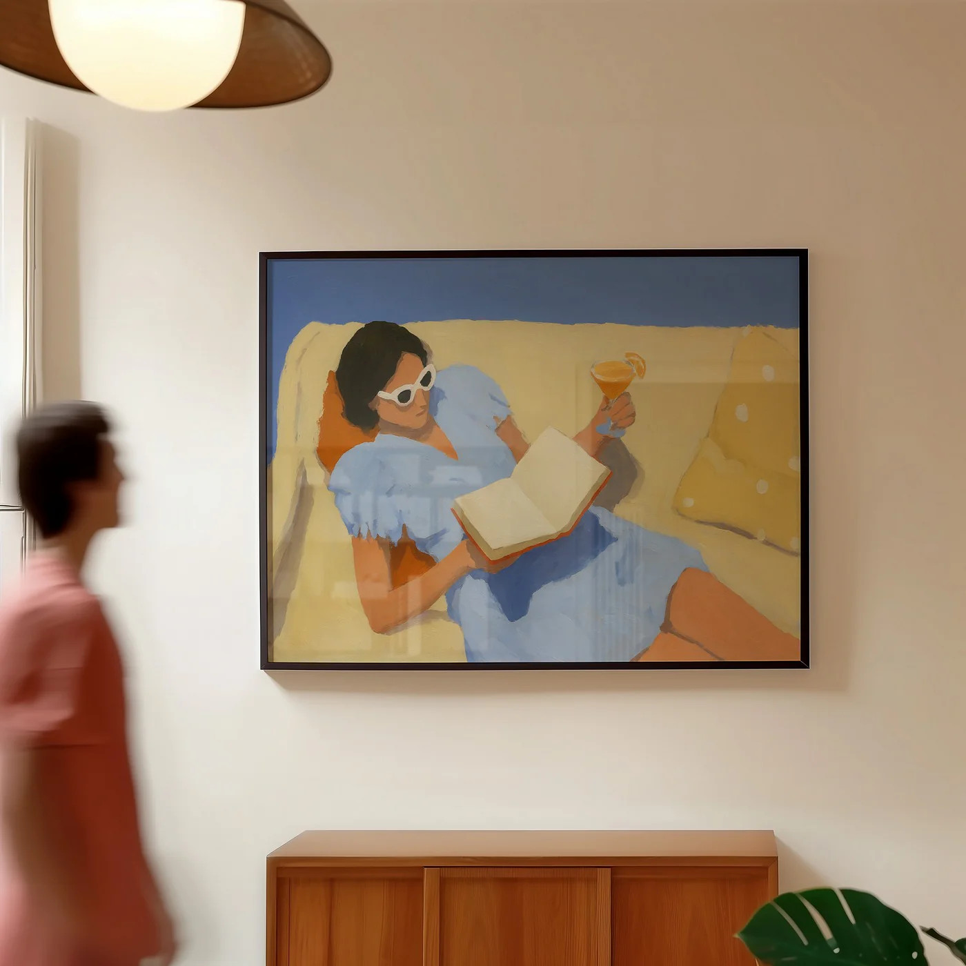 Affiche Reading Woman 2 - Multi - Image 3