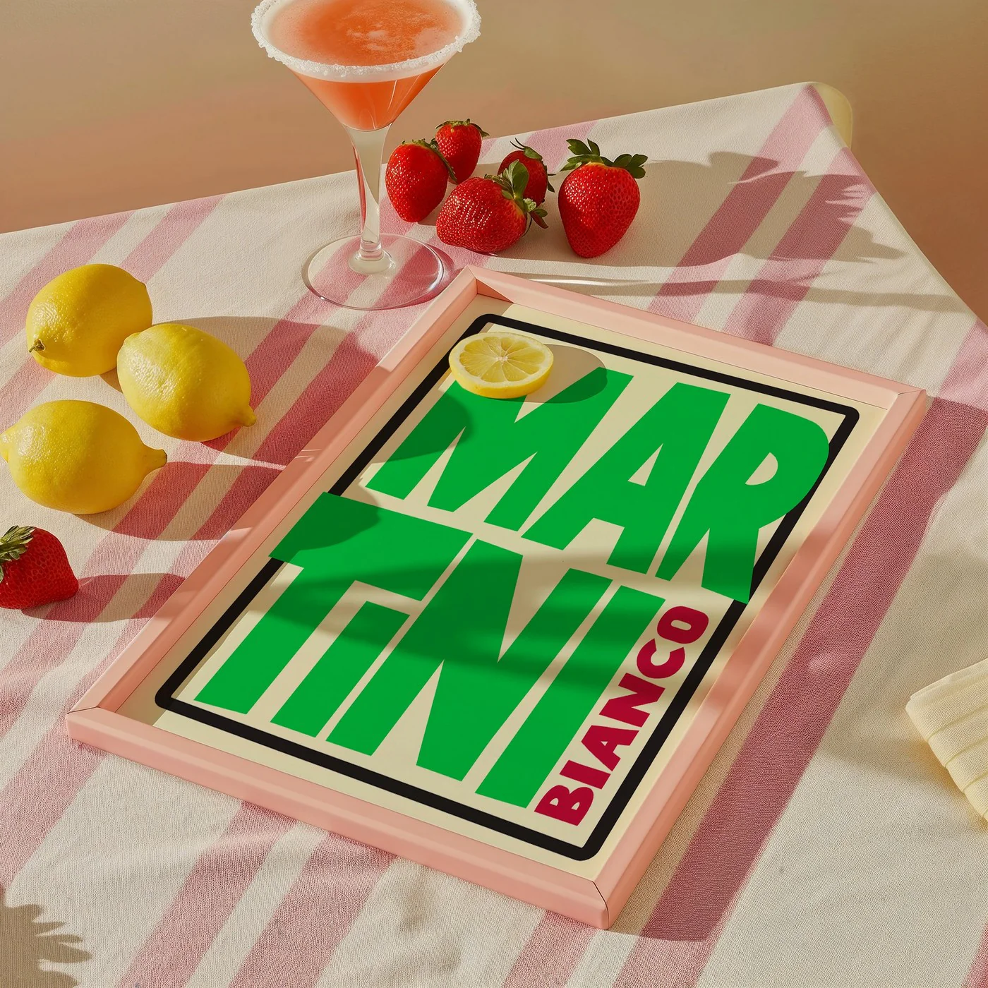 Affiche Martini Typography - Multi - Image 2