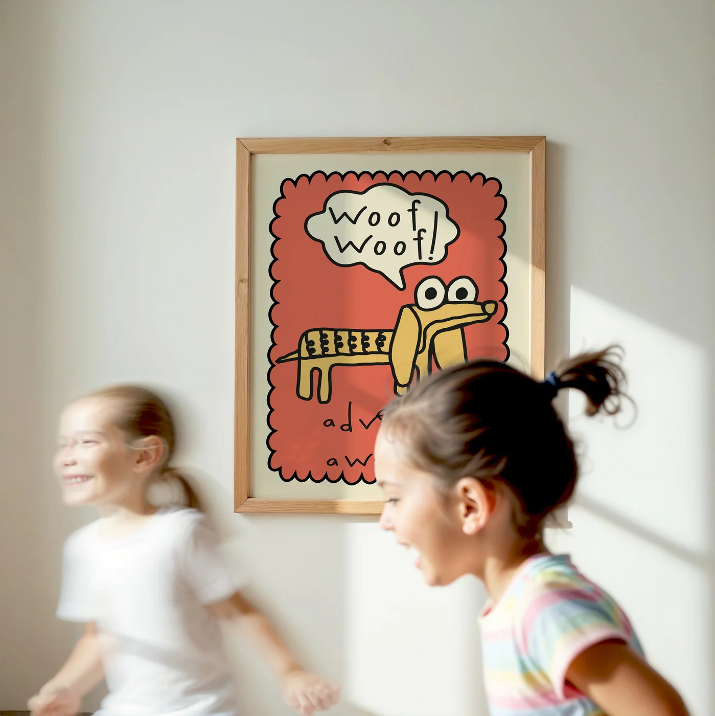 Affiche Kids Dog Woof Woof! - Multi - Image 3