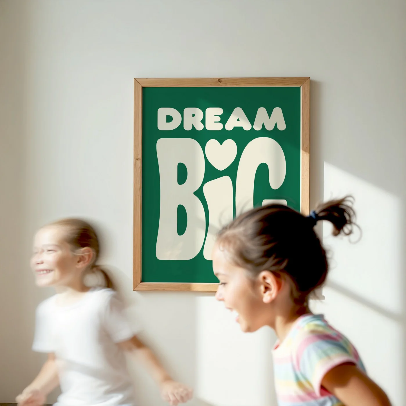 Affiche Kids Dream Big - Vert - Image 2