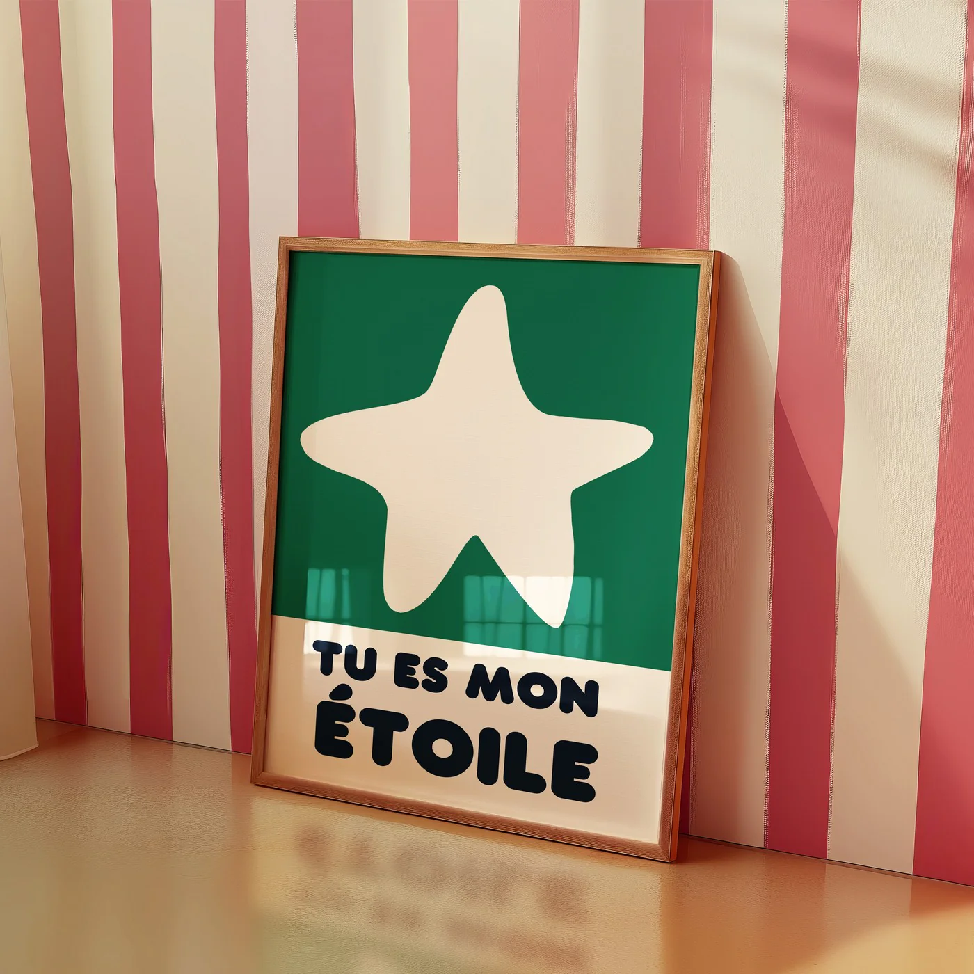 Affiche Kids Tu Es Mon Etoile - Vert - Image 2