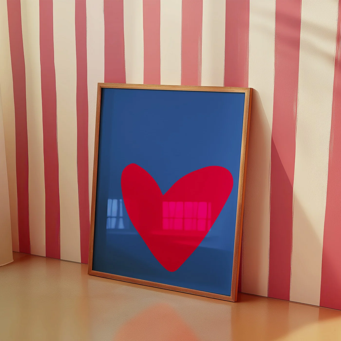 Affiche Heart - Blue - Image 2