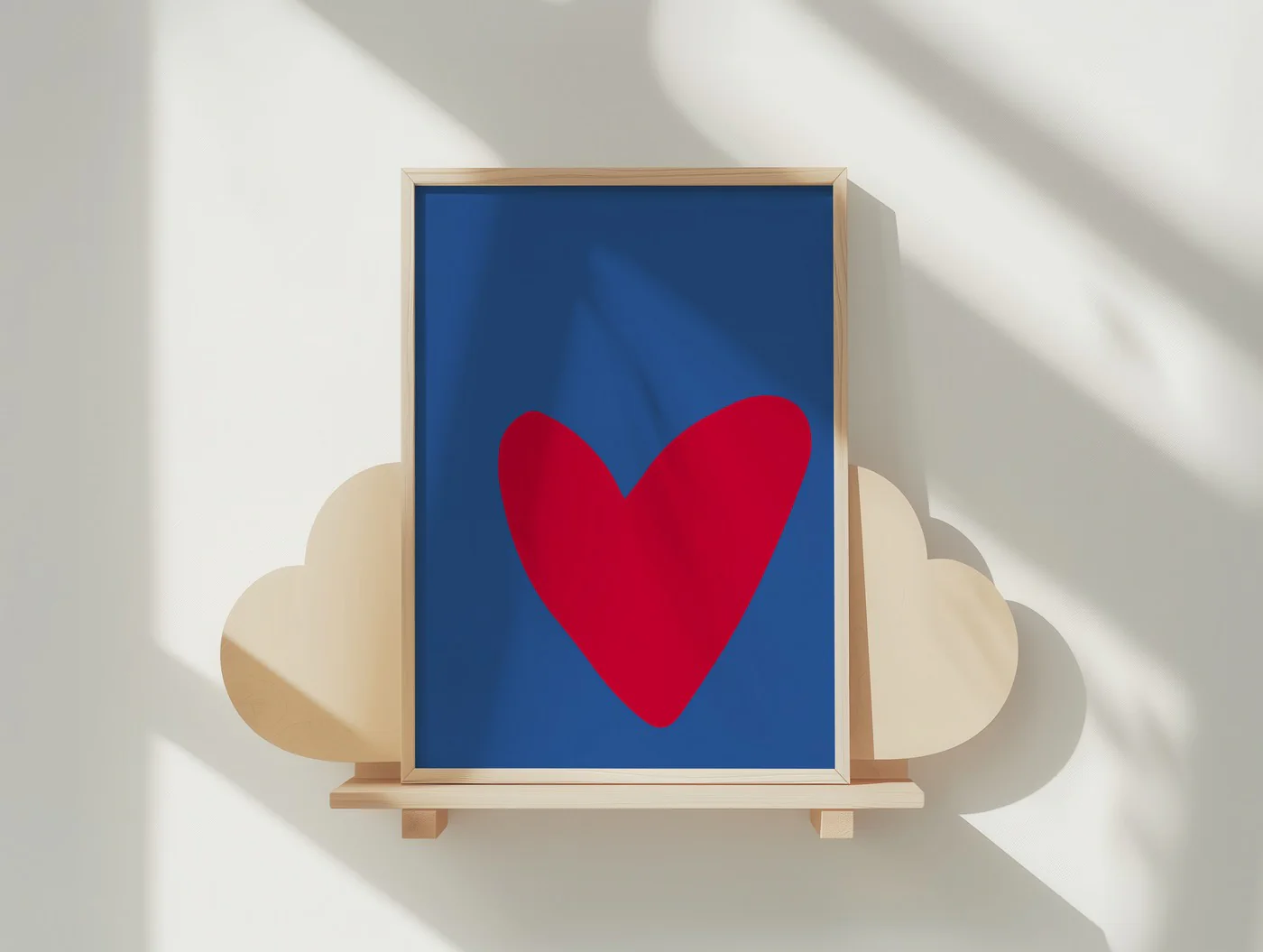 Affiche Heart - Blue - Image 3