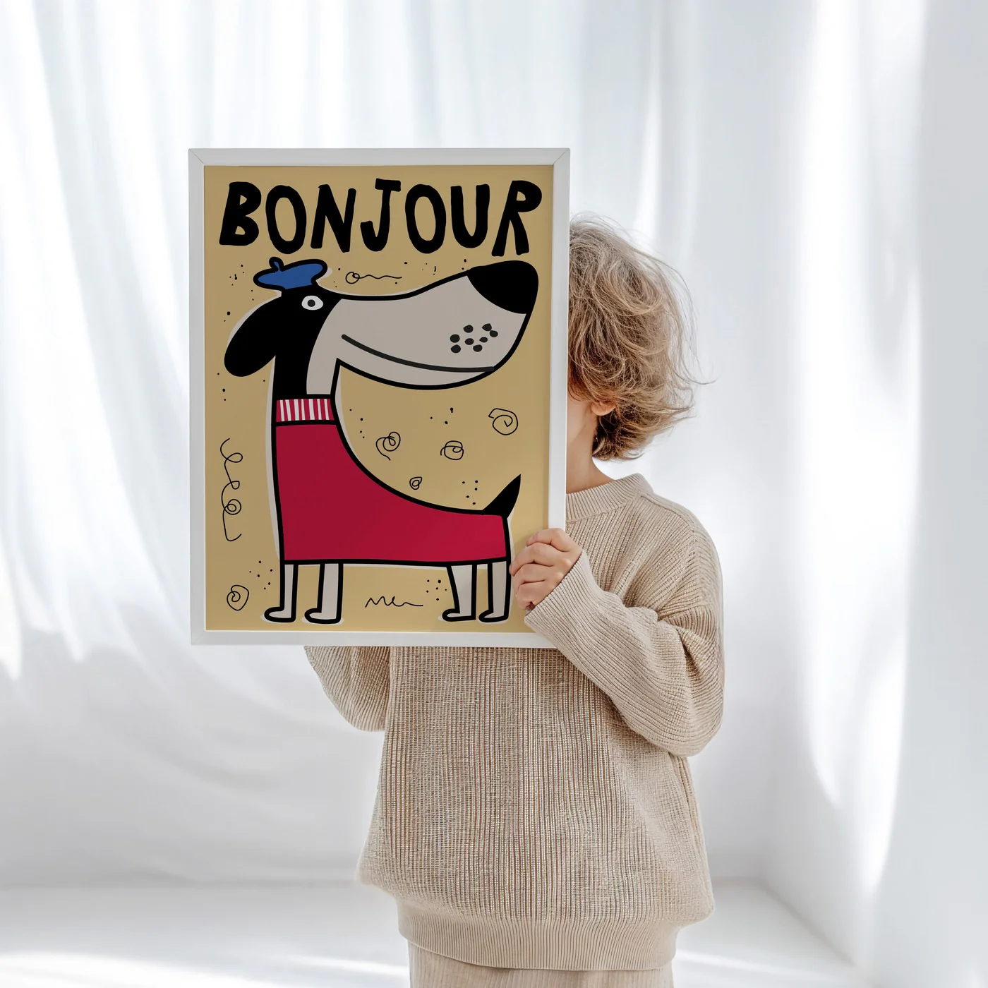 Affiche Kids Bonjour - Multi - Image 2