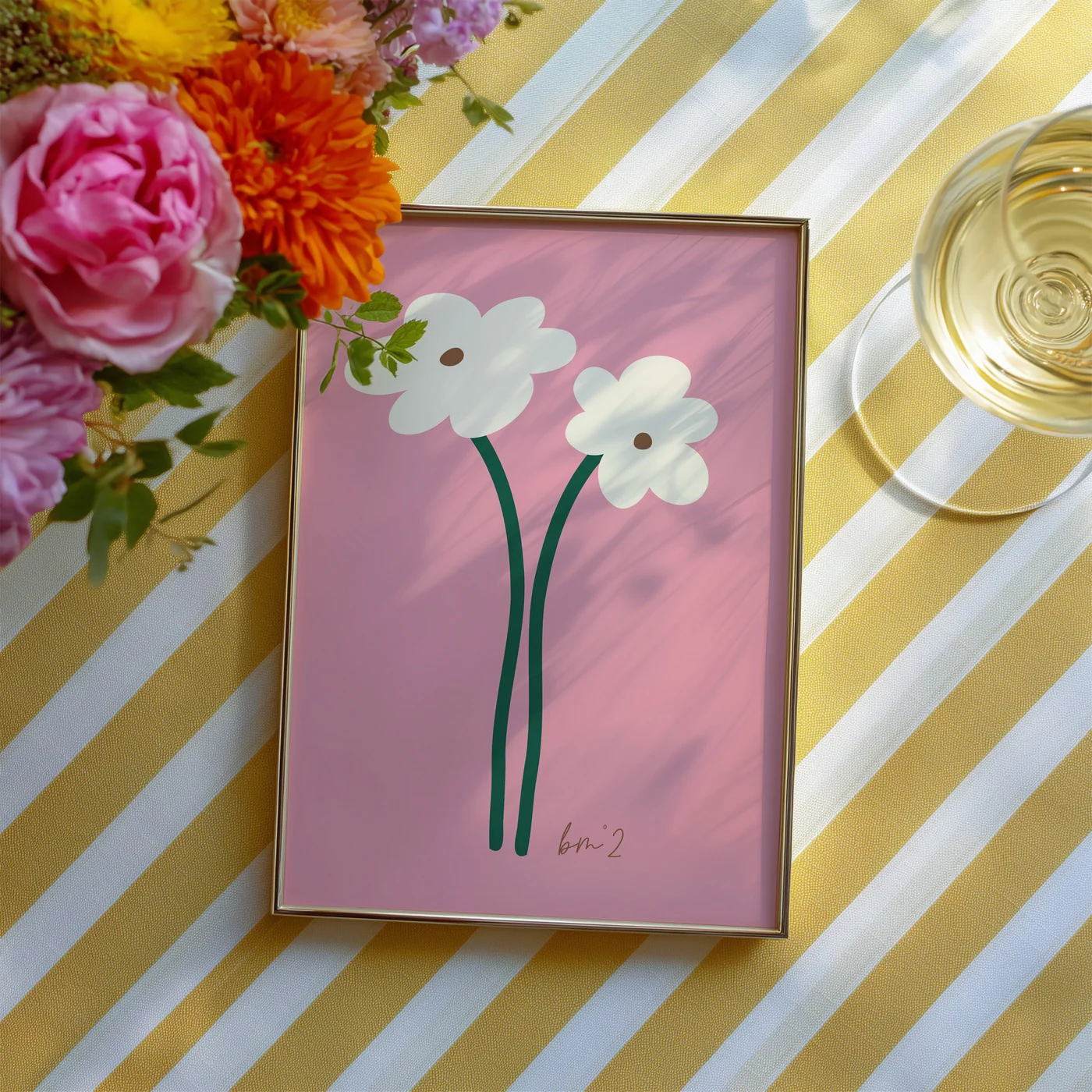Affiche Bm N°2 - Rose - Image 3