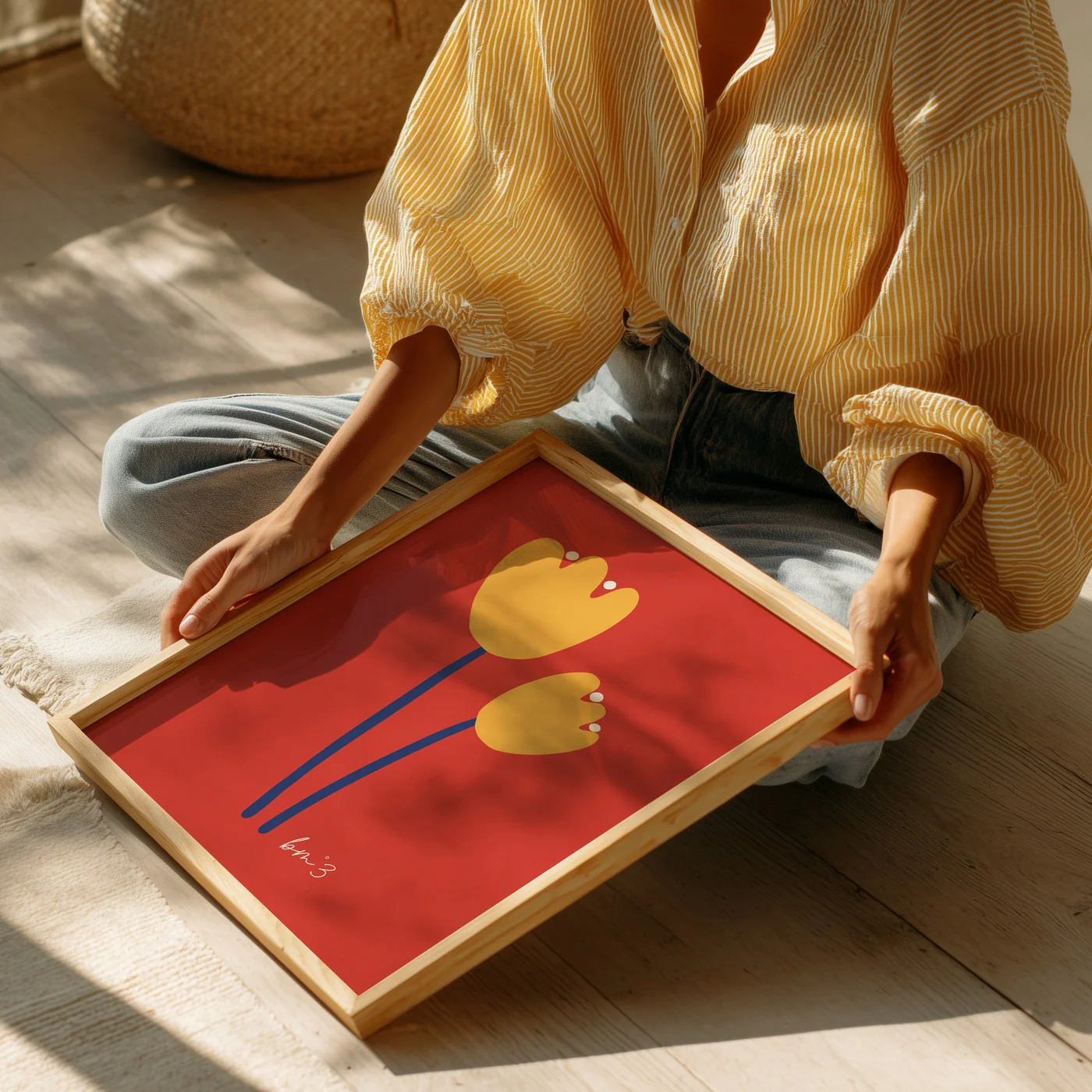 Affiche Bm N°3 - Jaune - Image 2