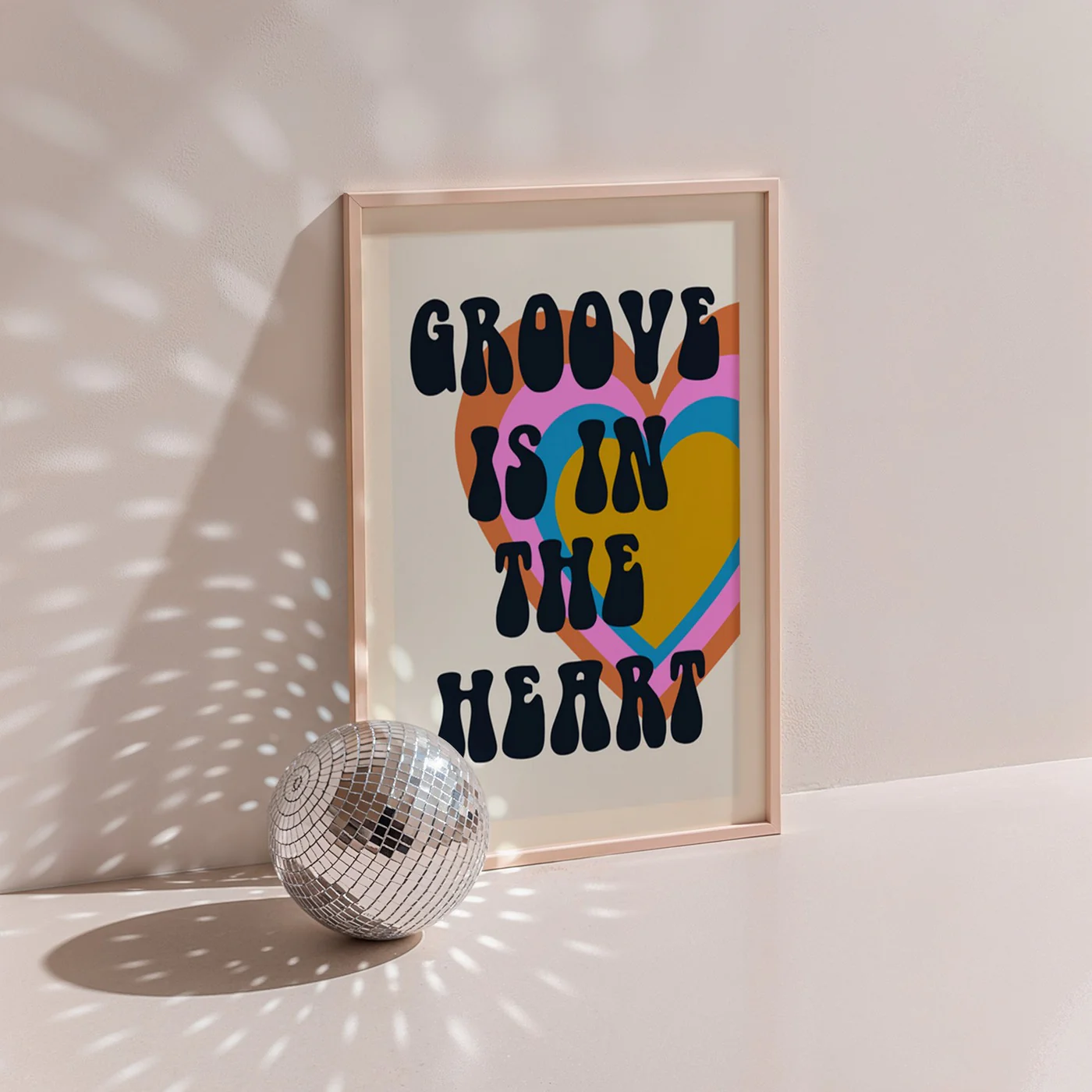 Affiche Groove Is In The Heart1 - Blanc - Blanc - Image 2